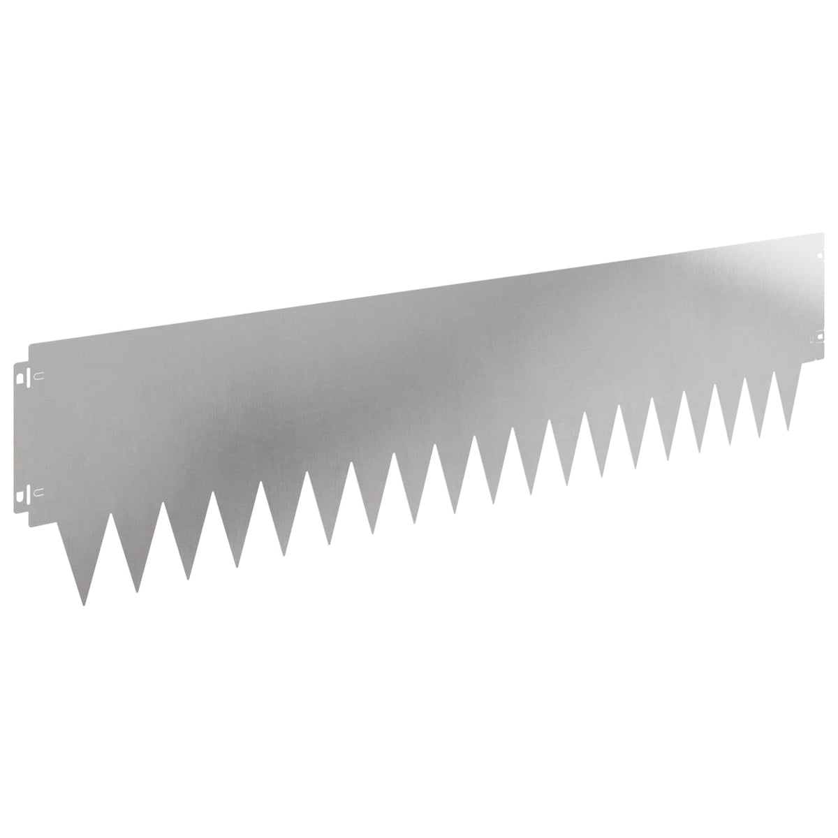 Vejo kraštas 30 pcs 103 x 25 cm metalas Sidabrinė