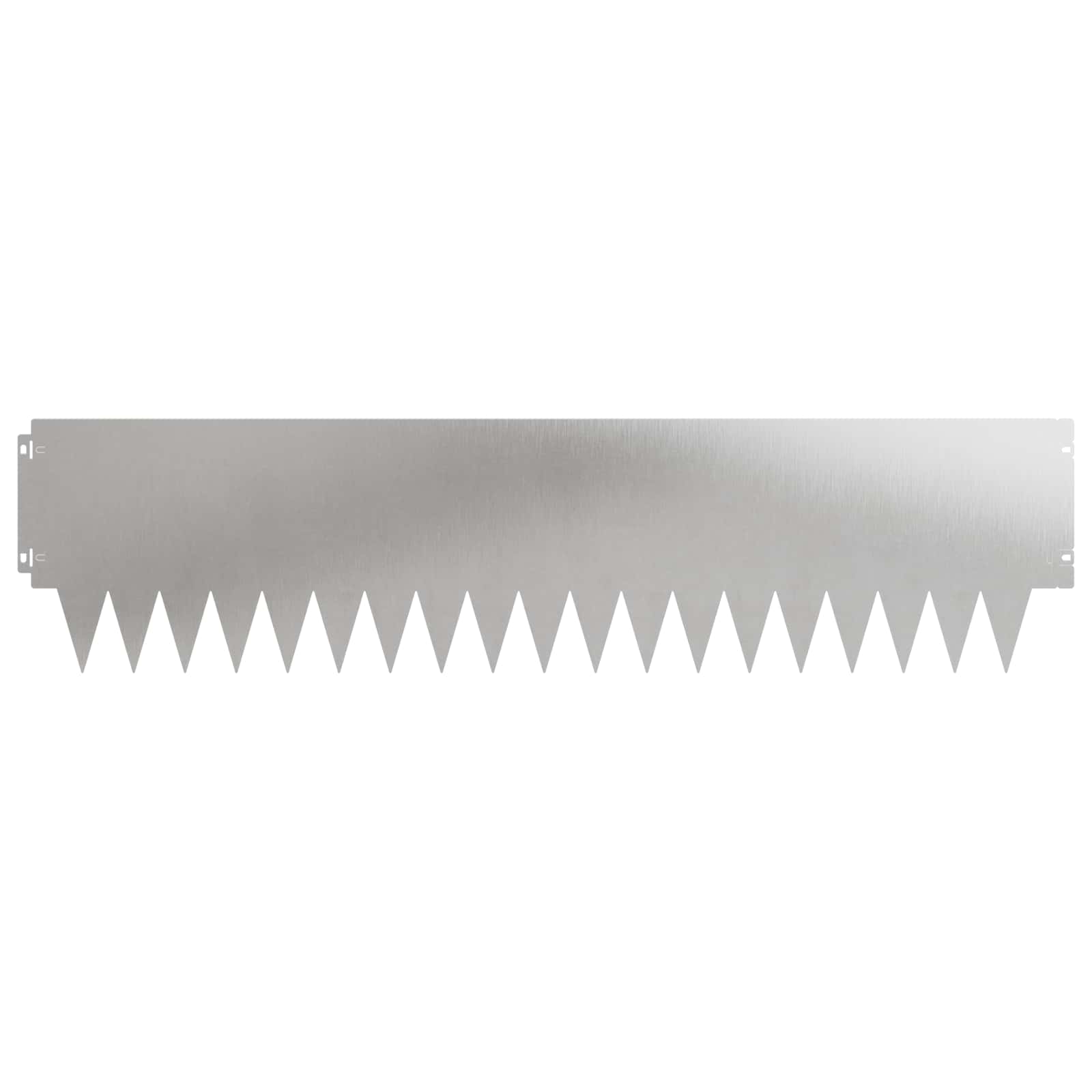 Vejo kraštas 30 pcs 103 x 25 cm metalas Sidabrinė