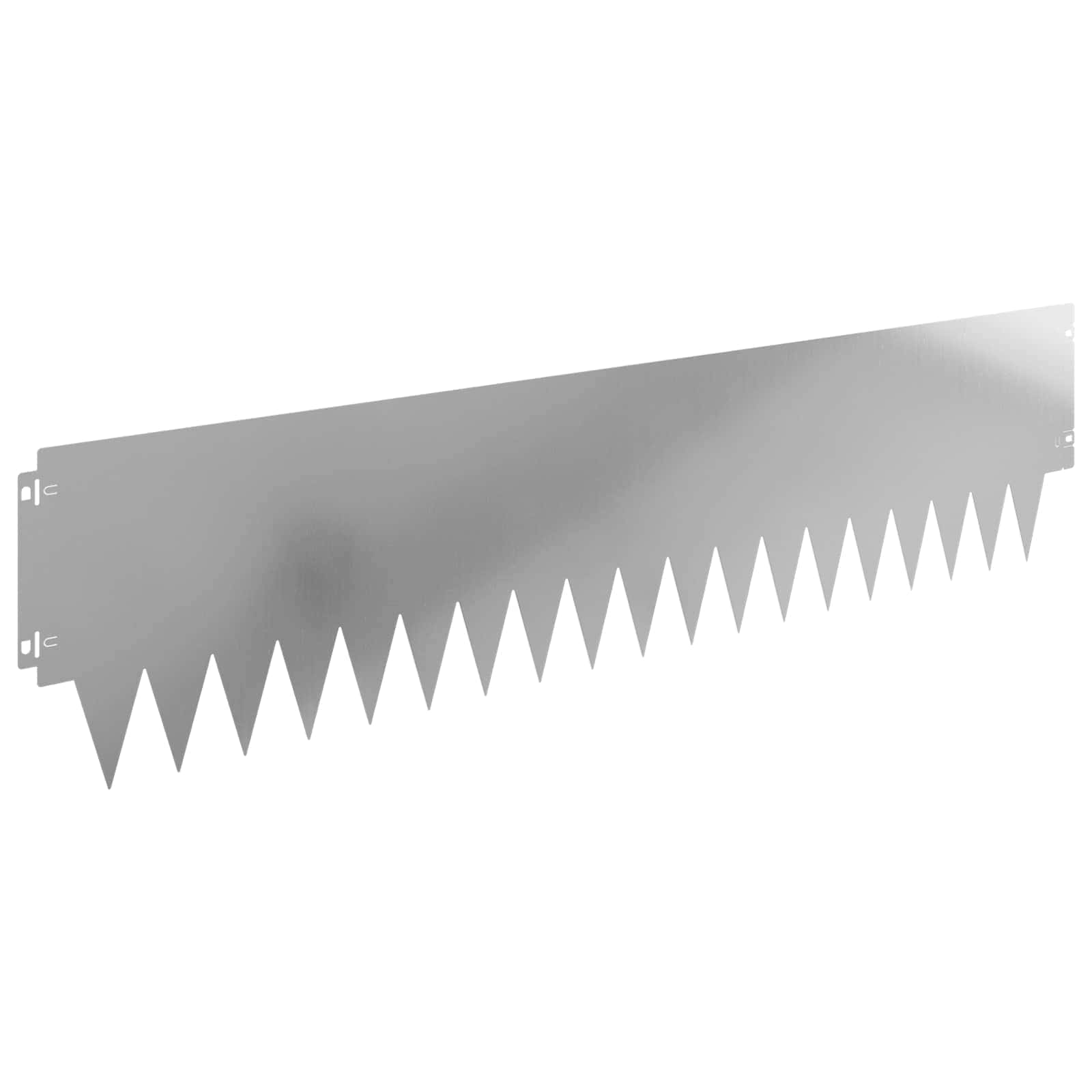Vejo kraštas 30 pcs 103 x 25 cm metalas Sidabrinė