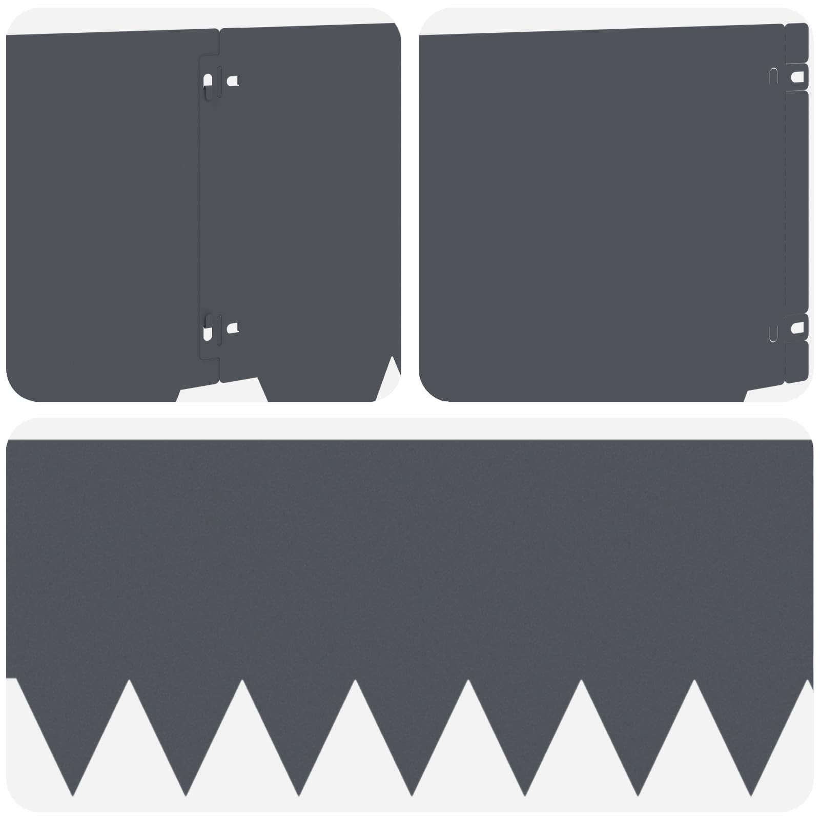 Vejo kraštas 20 pcs metalas