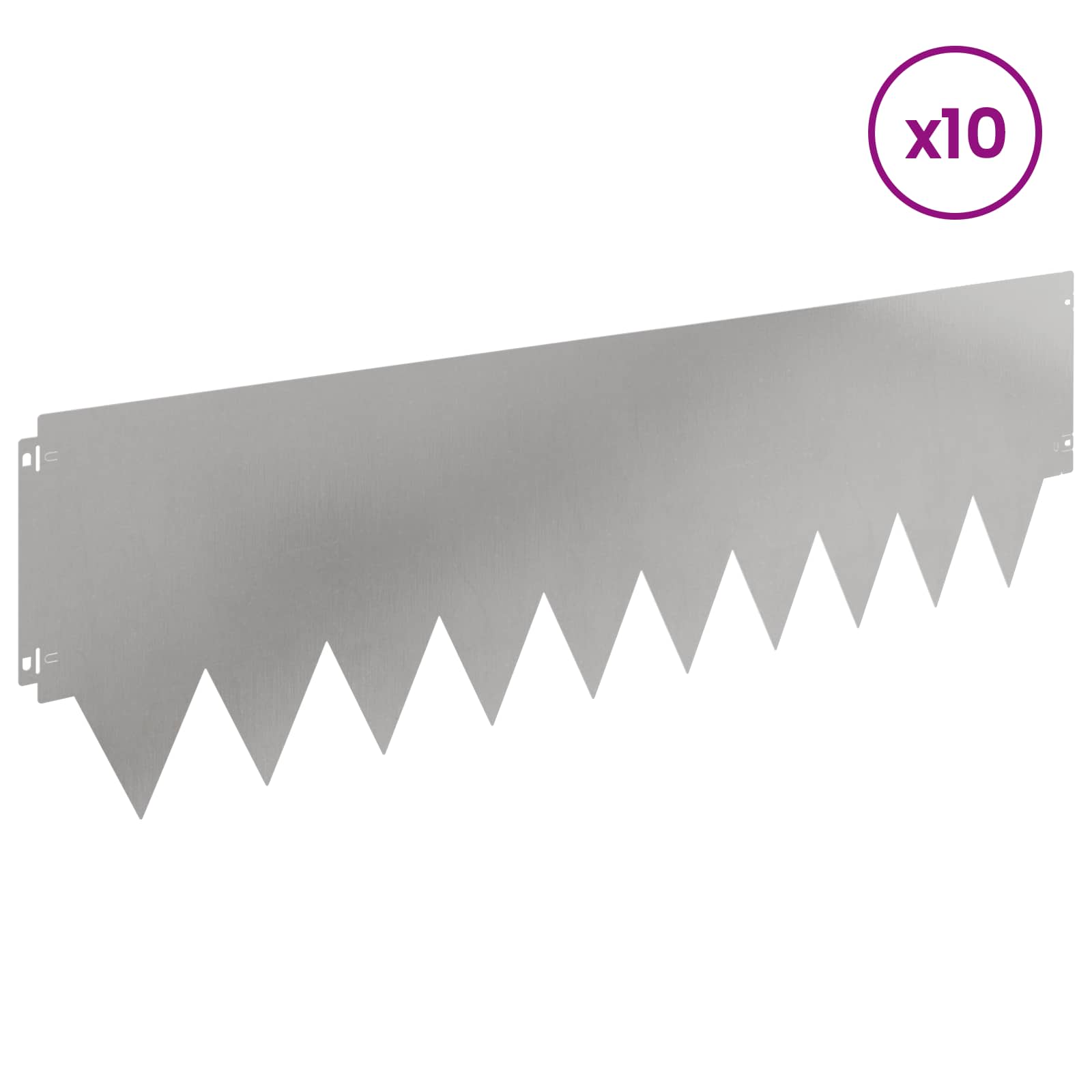Vejo kraštas 10 pcs metalas