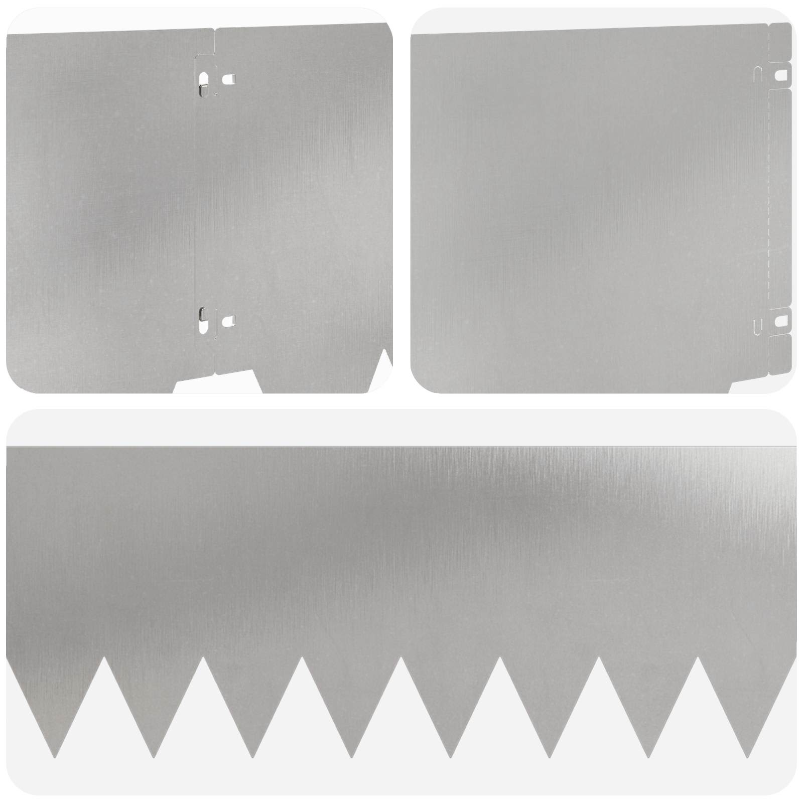 Vejo kraštas 20 pcs metalas