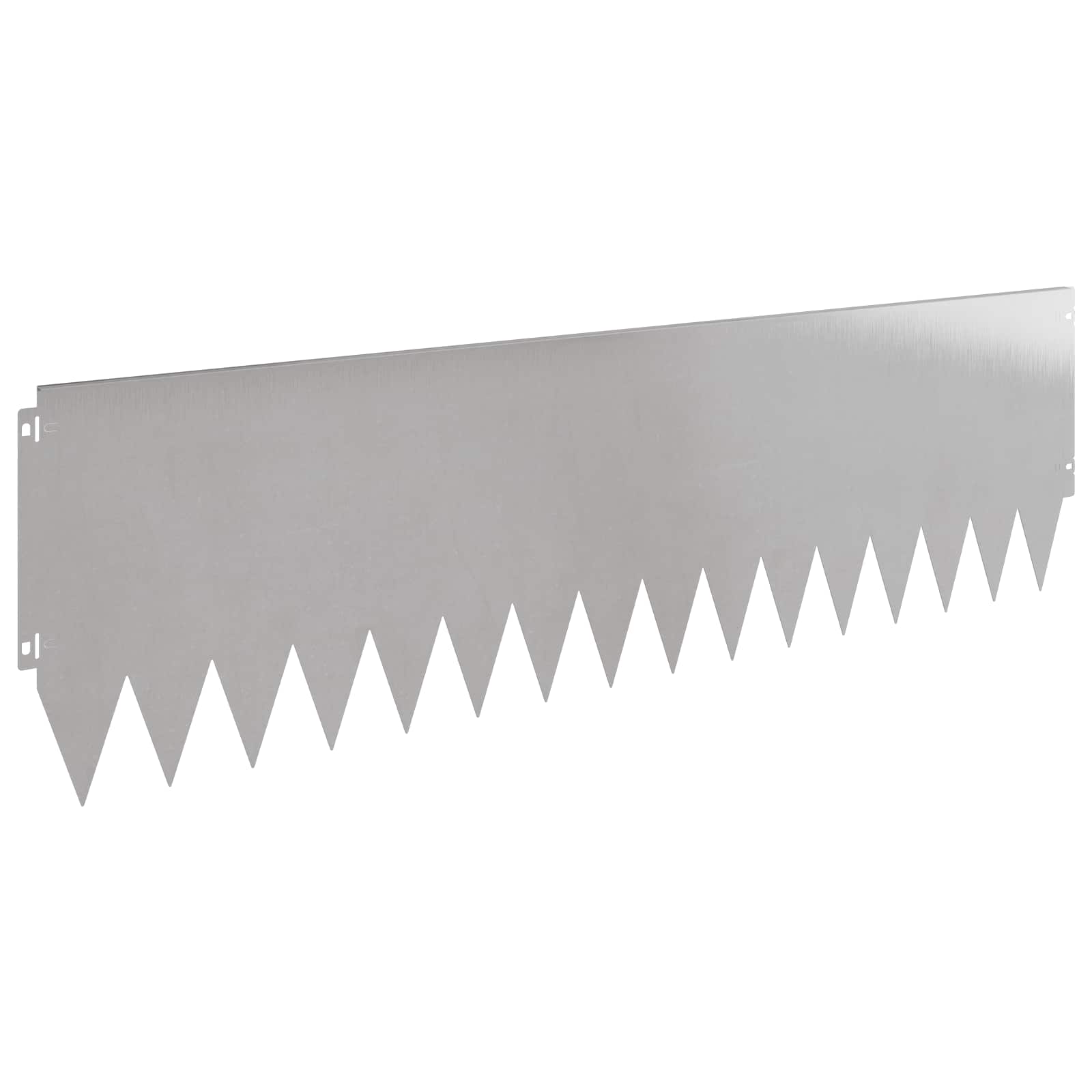 Vejo kraštas 20 pcs 103 x 30 cm Plienas Sidabrinė