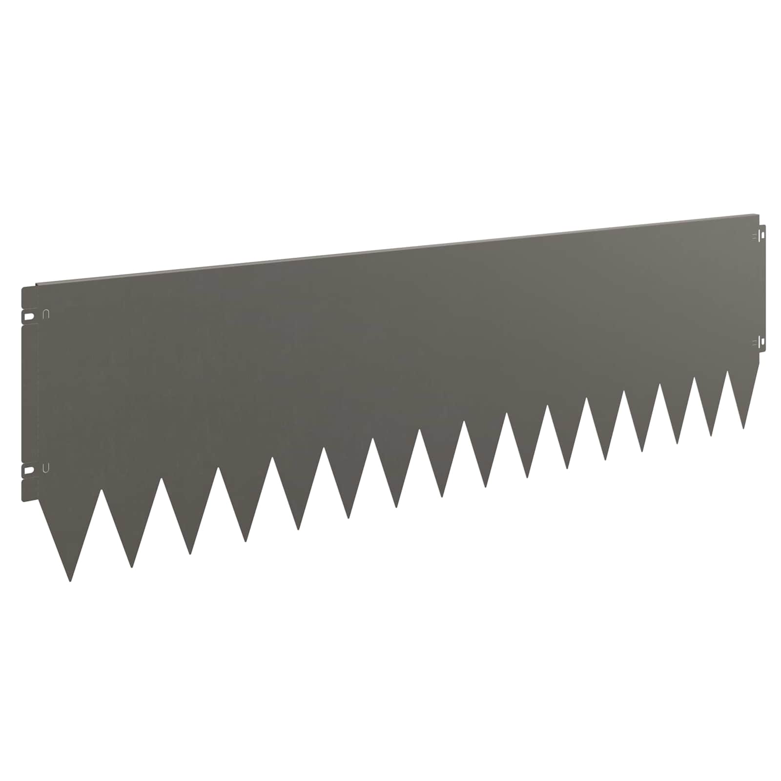 Vejo kraštas 20 pcs 103 x 30 cm Plienas Rūdijanti