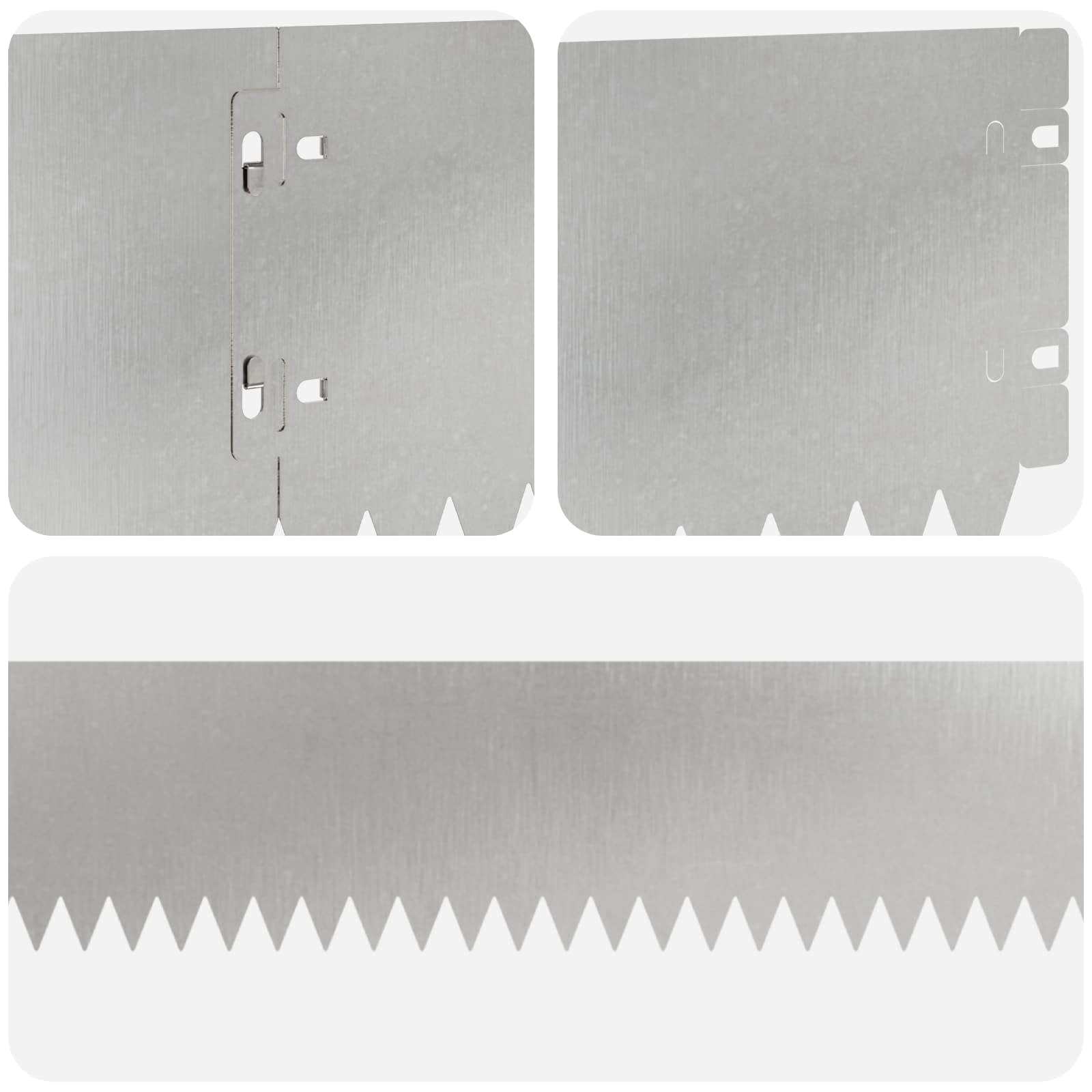 Vejo kraštas 10 pcs 103 x 15 cm Plienas Sidabrinė
