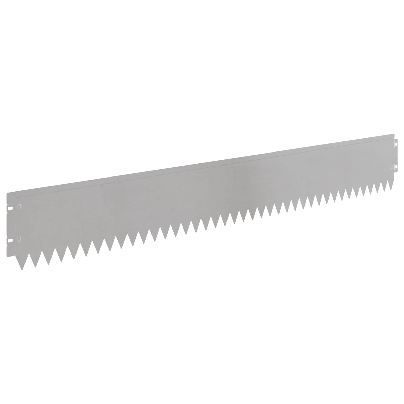 Vejo kraštas 30 pcs 103 x 15 cm Plienas Sidabrinė