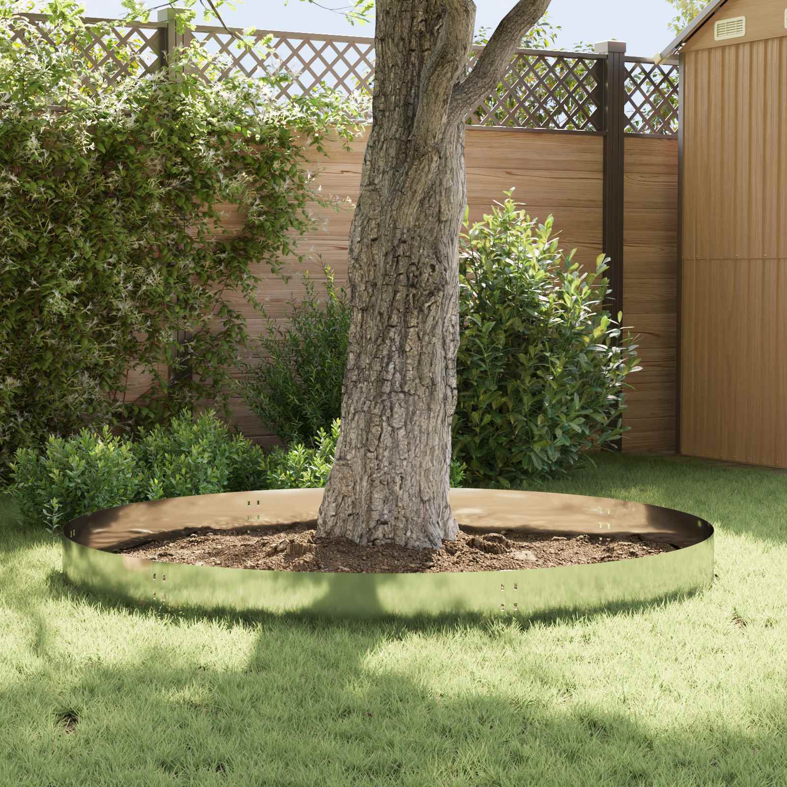 Vejo kraštas 20 pcs 100 x 25 cm Plienas Sidabrinė