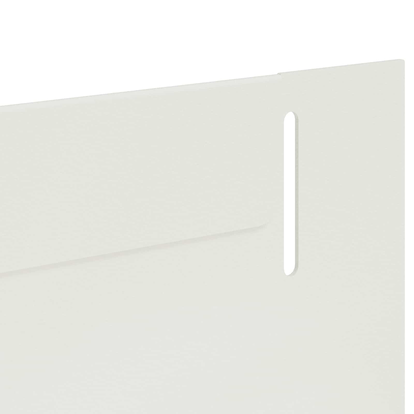 Vejo kraštas 30 pcs 102 x 4 x 4 cm Plienas Balta
