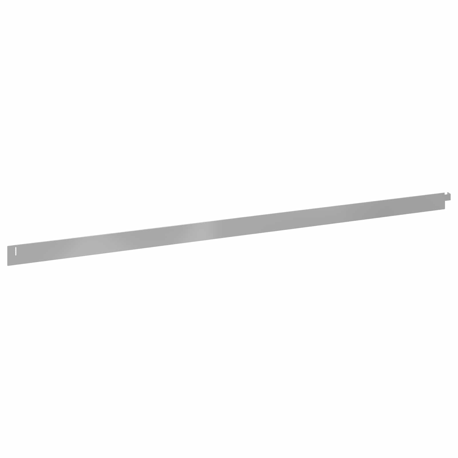 Vejo kraštas 30 pcs 102 x 4 x 4 cm Plienas Sidabrinė