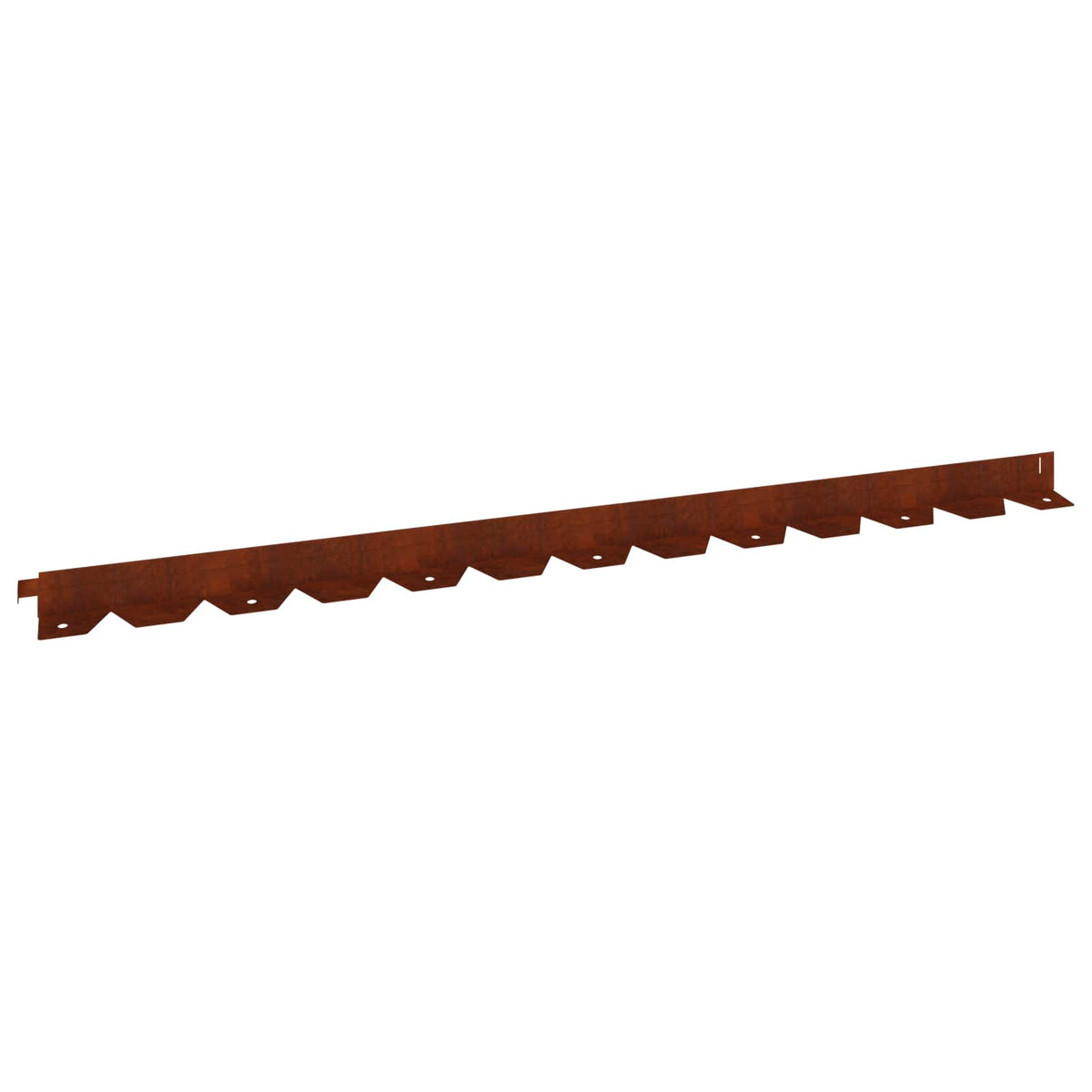 Vejo kraštas 30 pcs 102 x 4 x 4 cm Plienas Rūdijanti