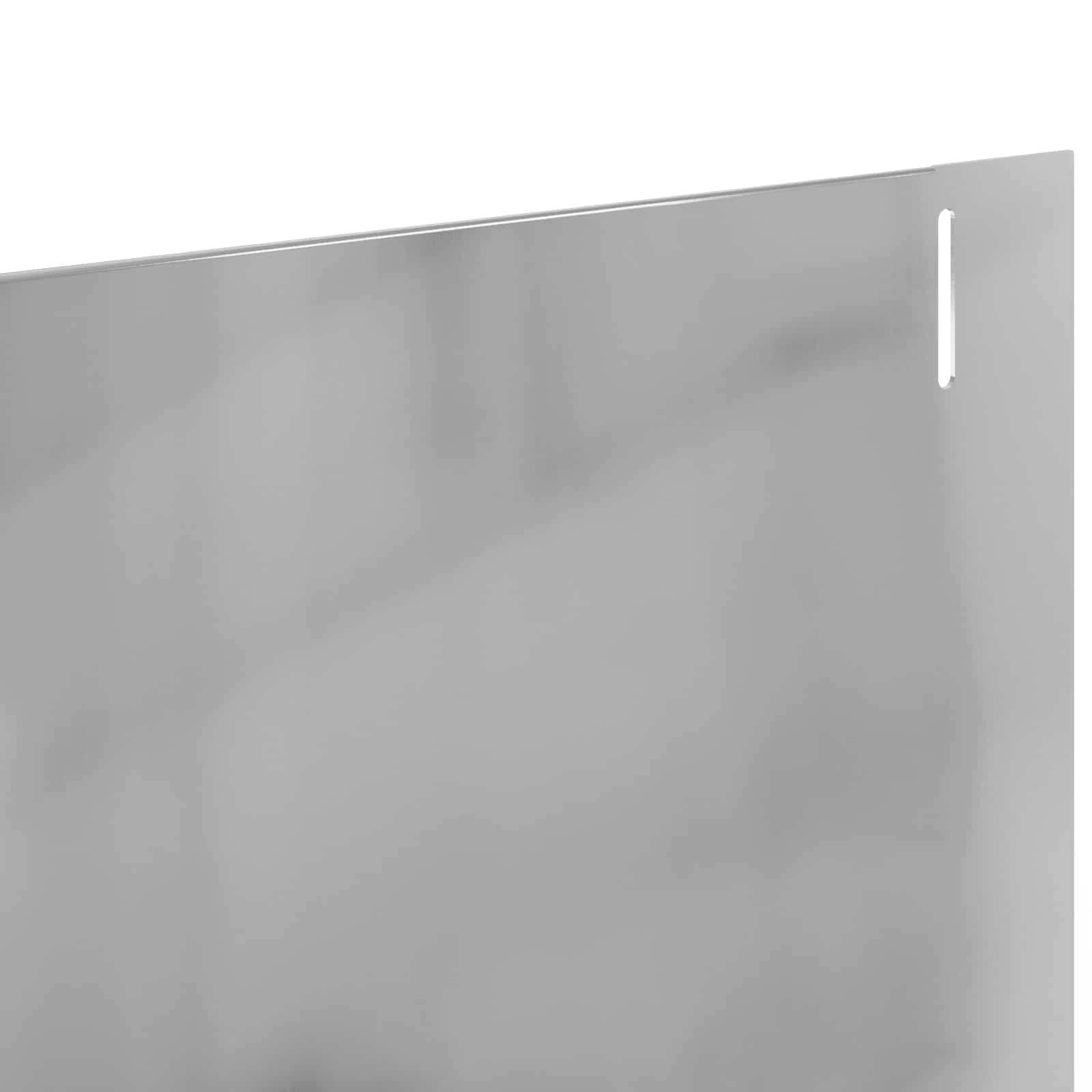 Vejo kraštas 30 pcs 102 x 10 x 4 cm Plienas Sidabrinė