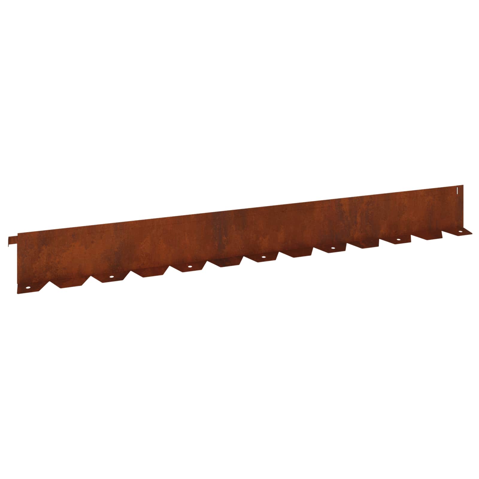 Vejo kraštas 20 pcs 102 x 10 x 4 cm Plienas Rūdijanti