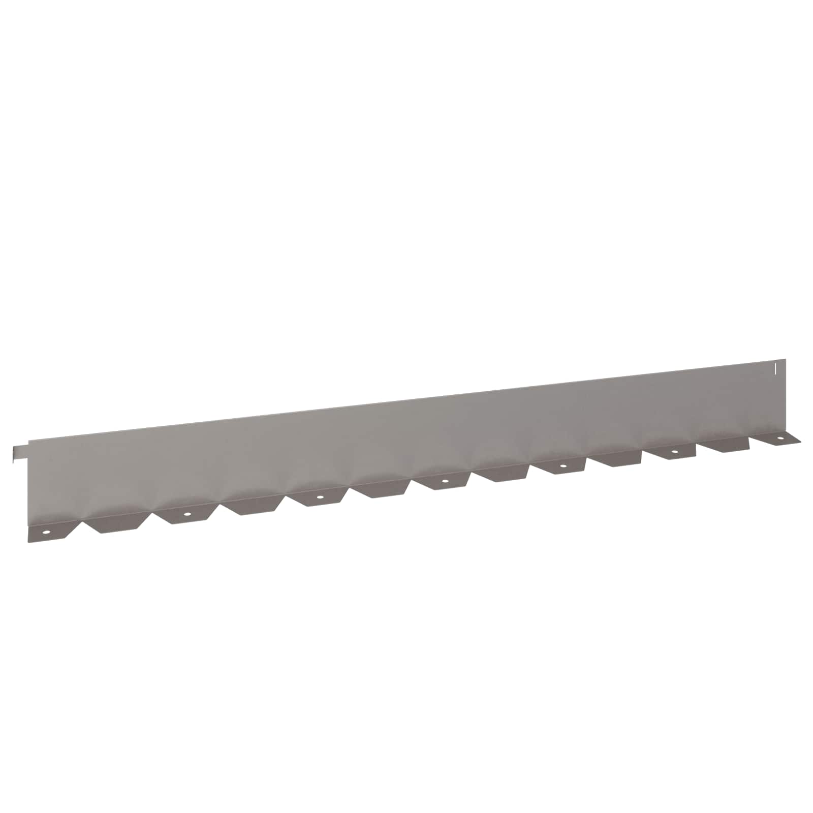 Vejo kraštas 30 pcs 102 x 10 x 4 cm Plienas Rūdijanti
