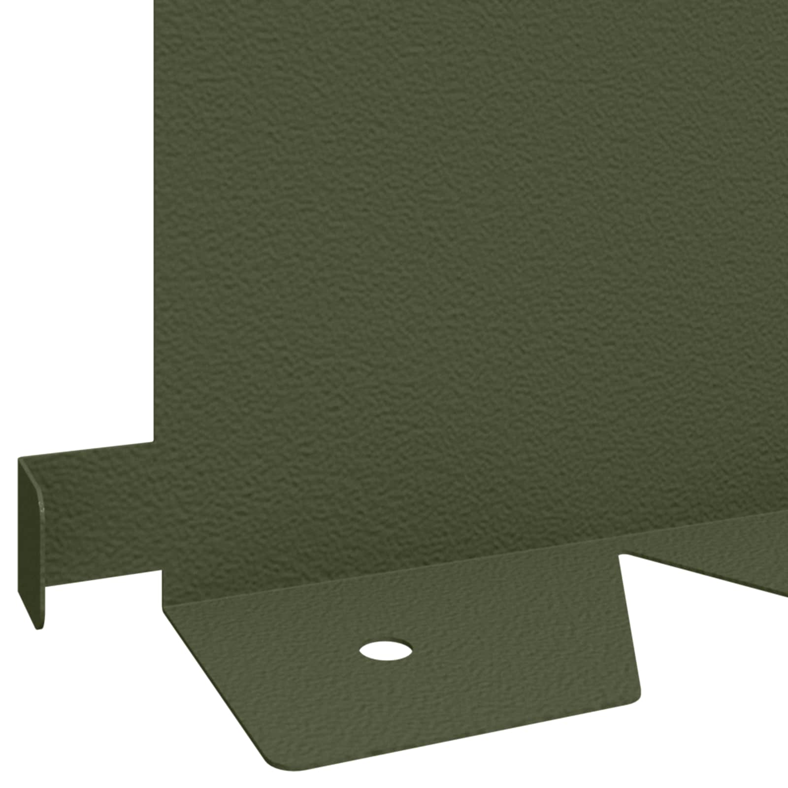 Vejo kraštas 30 pcs 102 x 15 x 4 cm Plienas Alyvuogių žalia