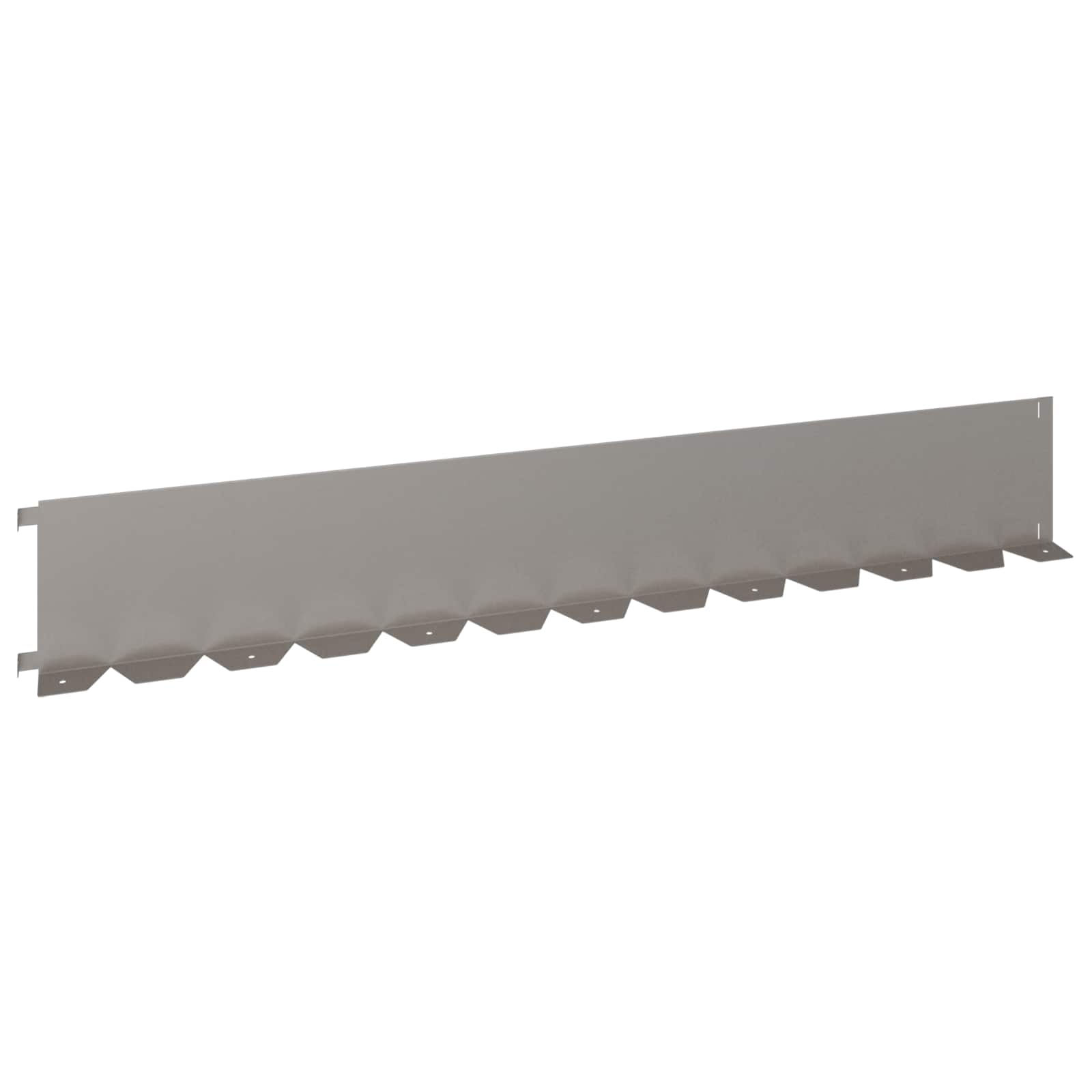 Vejo kraštas 10 pcs 102 x 15 x 4 cm Plienas Rūdijanti