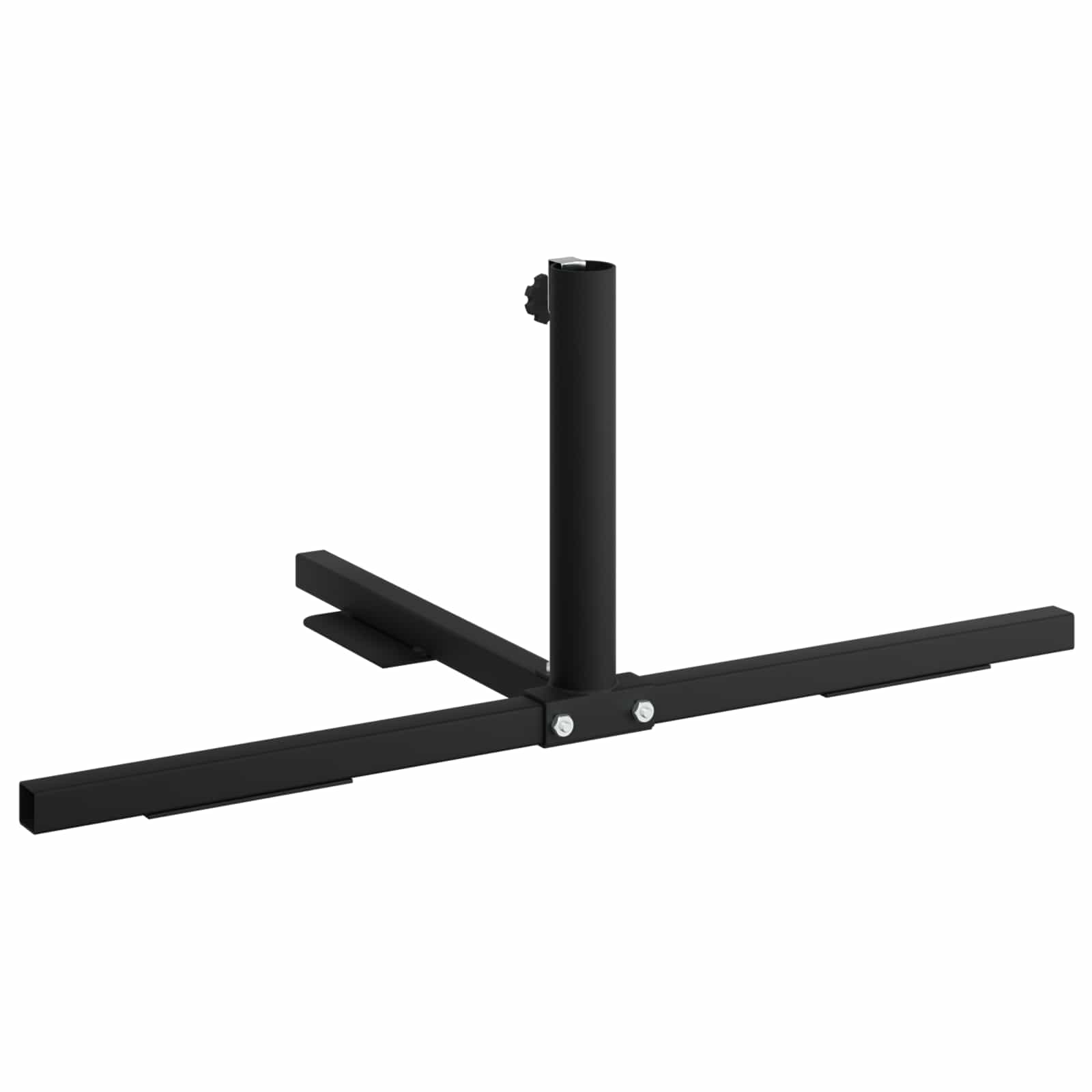 Pusės parasolio bazės rėmas Juoda Plienas for 32-38 mm Pole