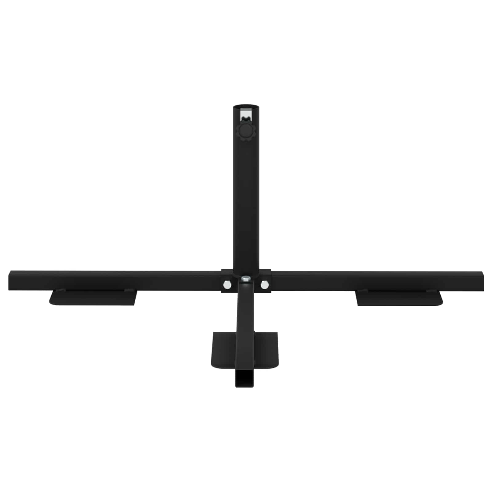 Pusės parasolio bazės rėmas Juoda Plienas for 32-38 mm Pole