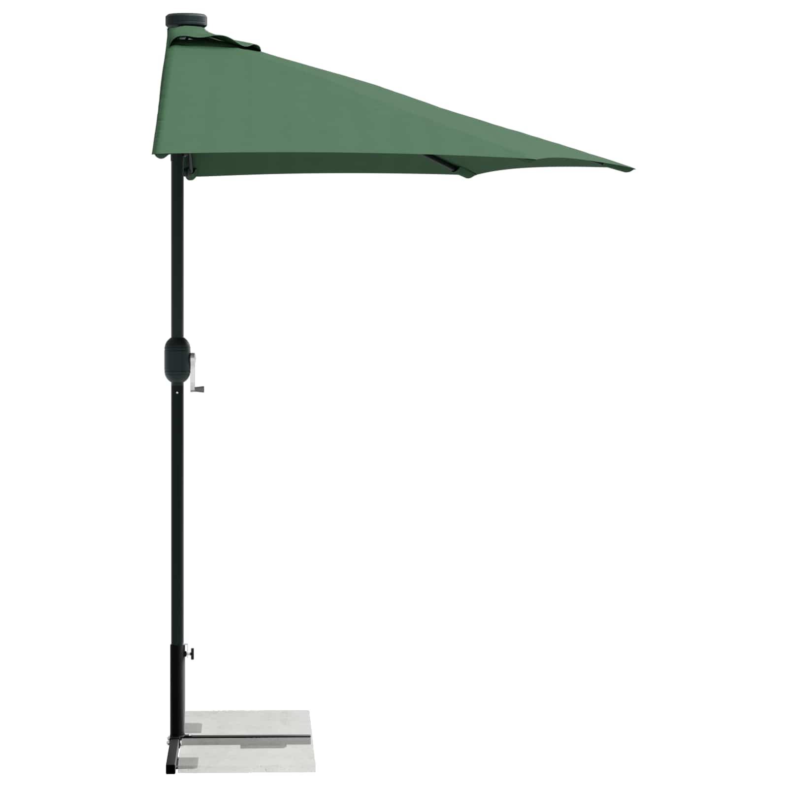 Pusės parasolio bazės rėmas Juoda Plienas for 32-38 mm Pole
