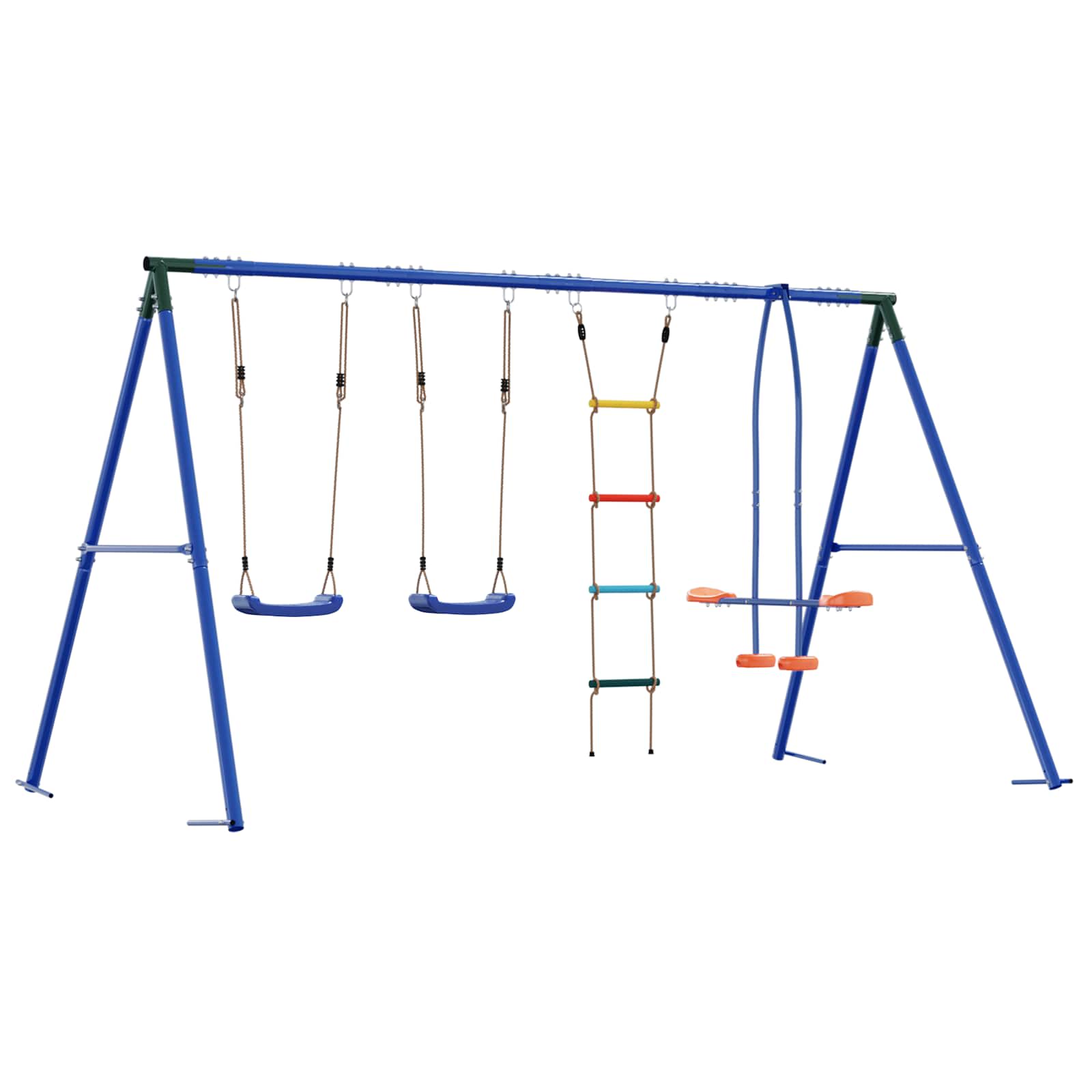 Lauko supirčių komplektas Įvairiaspalvis 330 x 185 x 185 cm