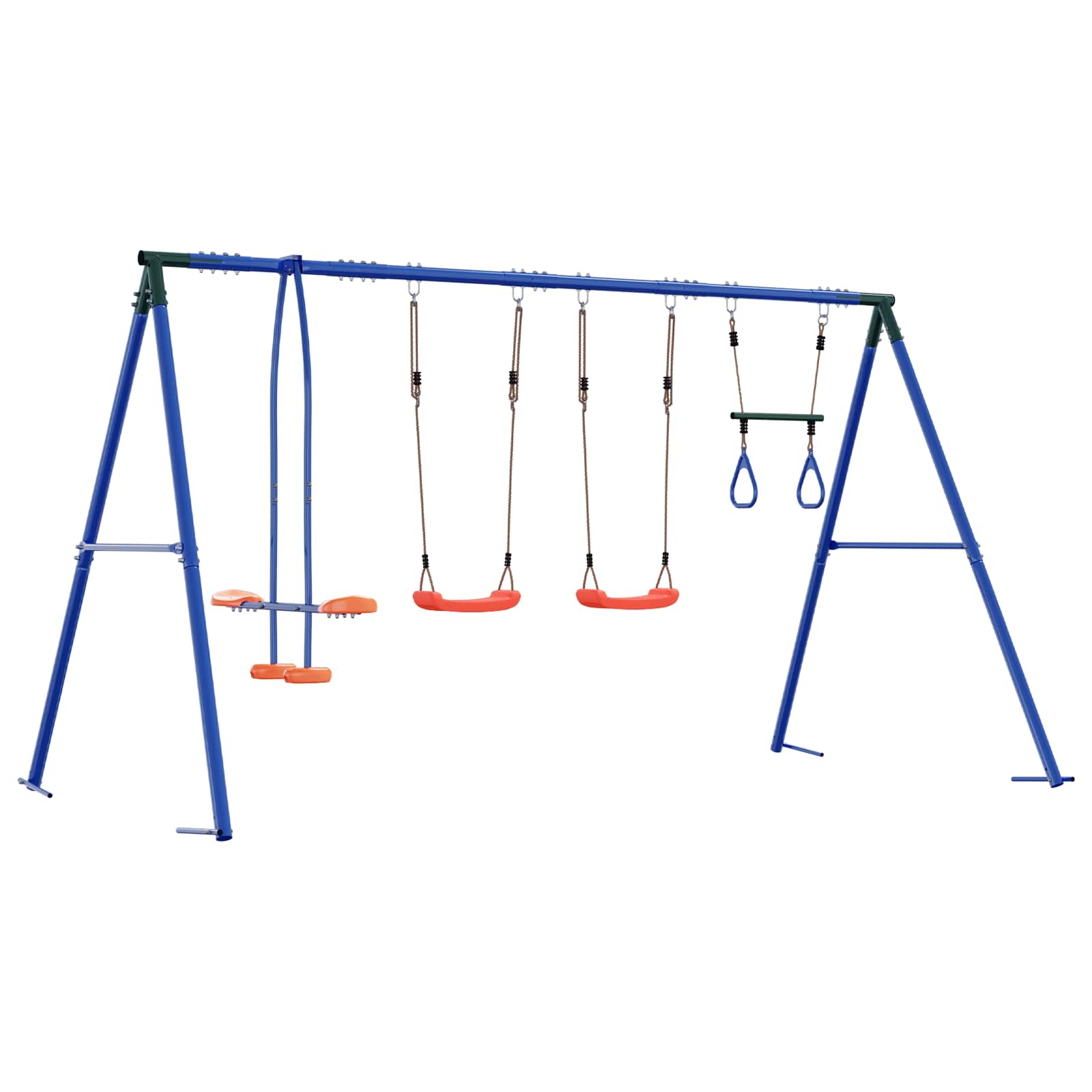 Lauko supirčių komplektas Įvairiaspalvis 330 x 185 x 185 cm