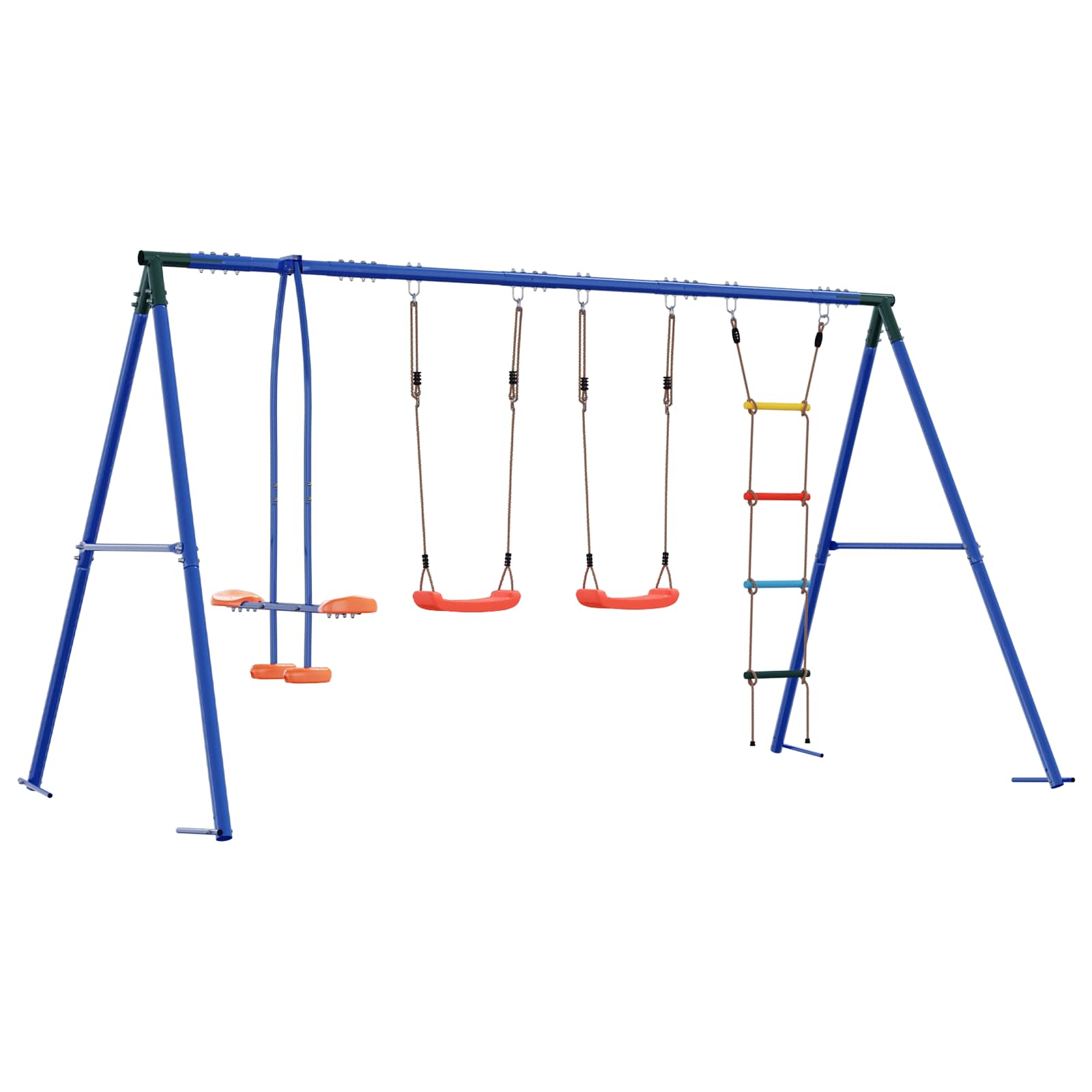 Lauko supirčių komplektas Įvairiaspalvis 330 x 185 x 185 cm