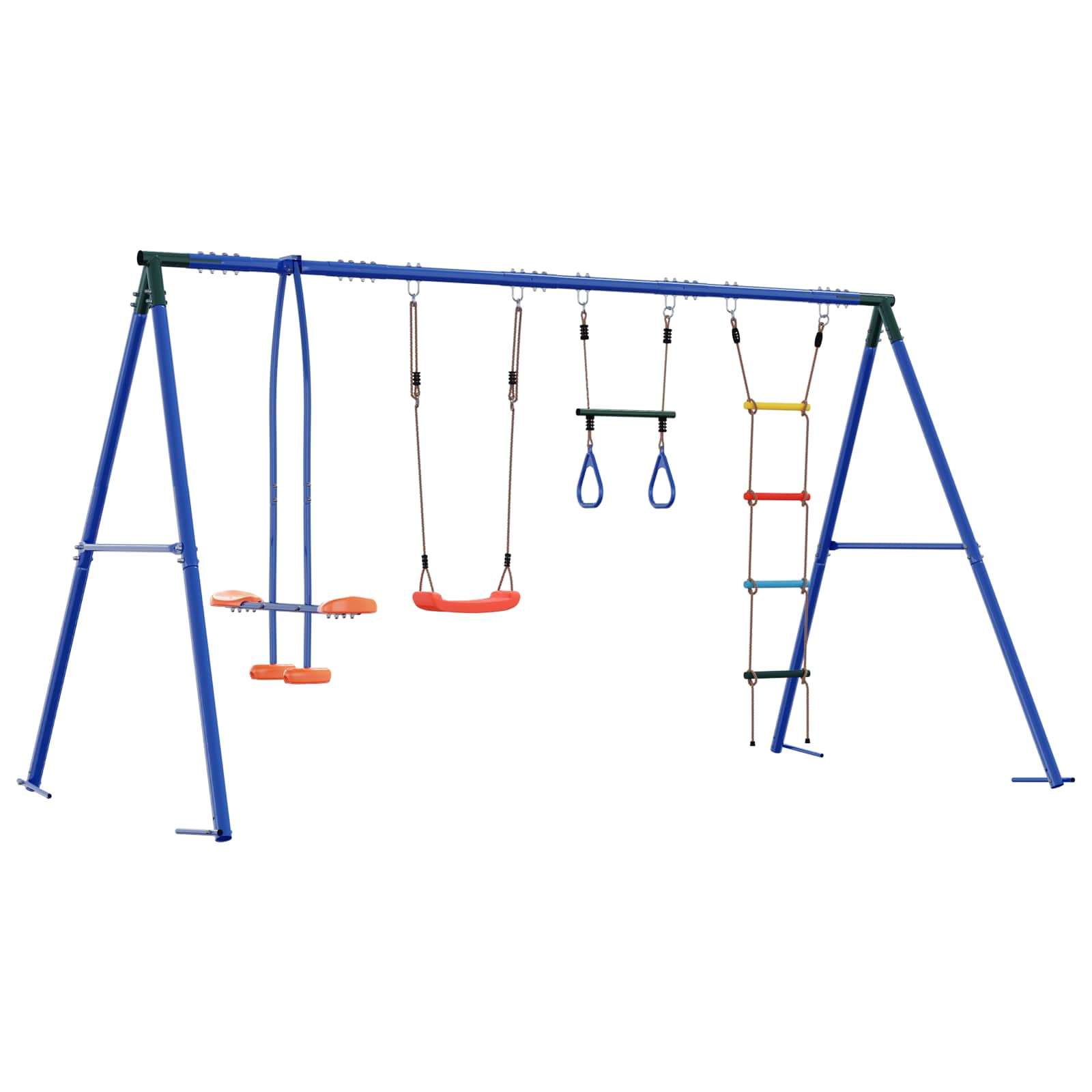 Lauko supirčių komplektas Įvairiaspalvis 330 x 185 x 185 cm