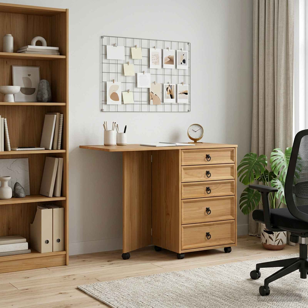 Ruloninis kabinetas su stalčiais ir sulankstoma viršūne CORONA