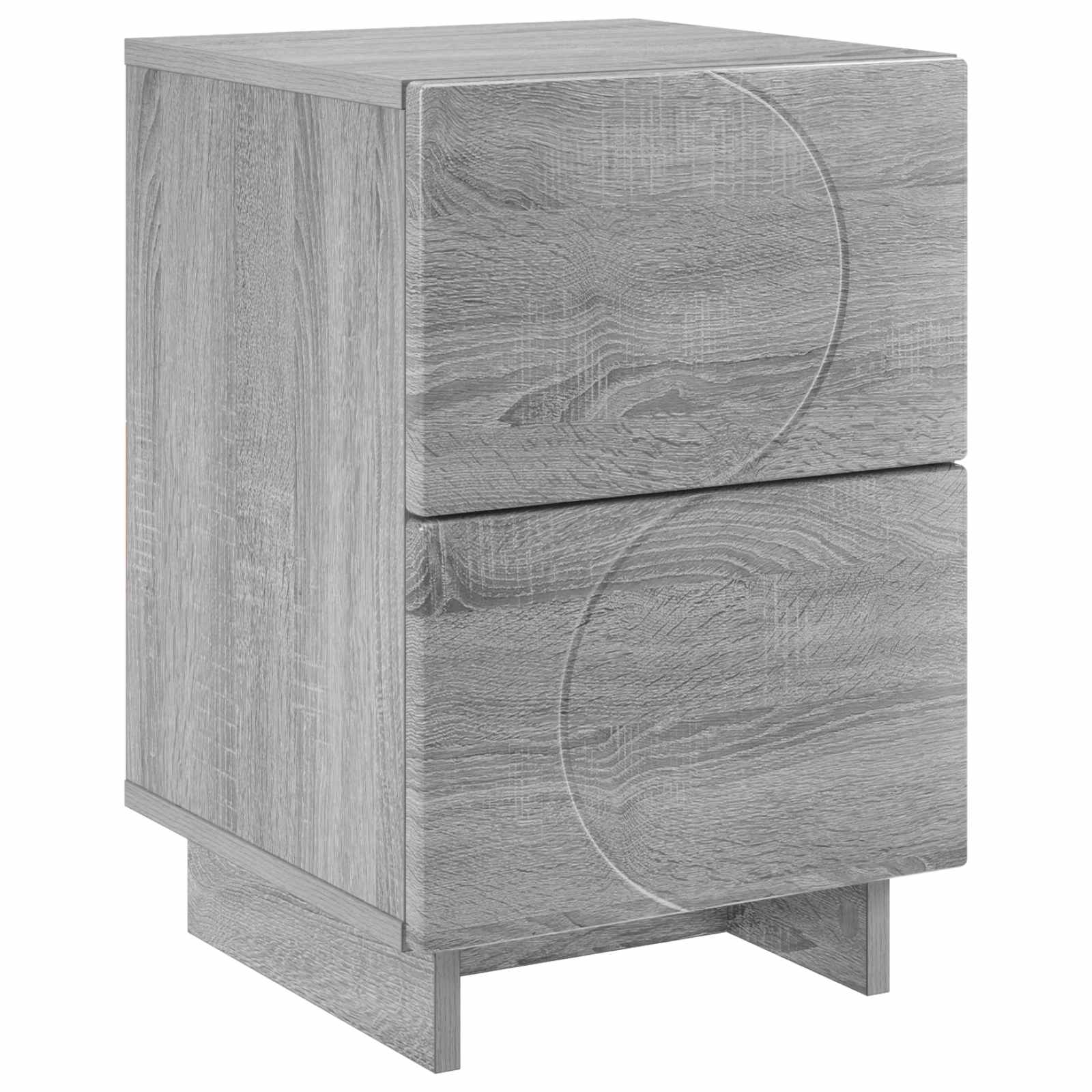 Šalia lovos spintelė Pilka Sonoma 33,5 x 34,5 x 50 cm