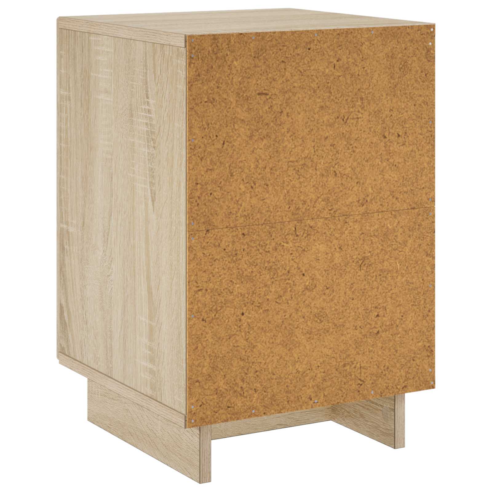 Šalia lovos spintelė 2 pcs Sonoma ąžuolas 33,5 x 34,5 x 50 cm