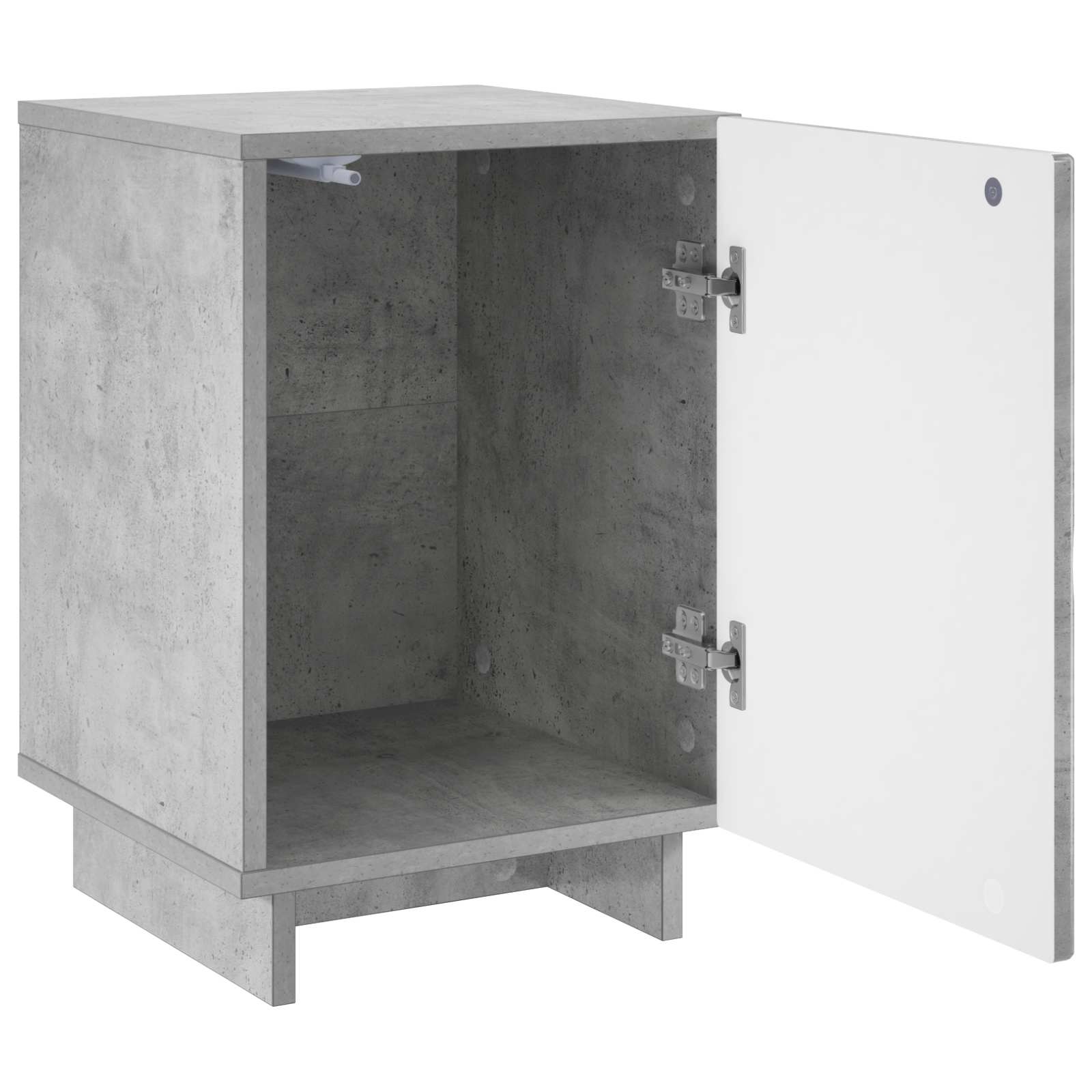 Šalia lovos spintelė 2 pcs Betono pilka 33,5 x 34,5 x 50 cm