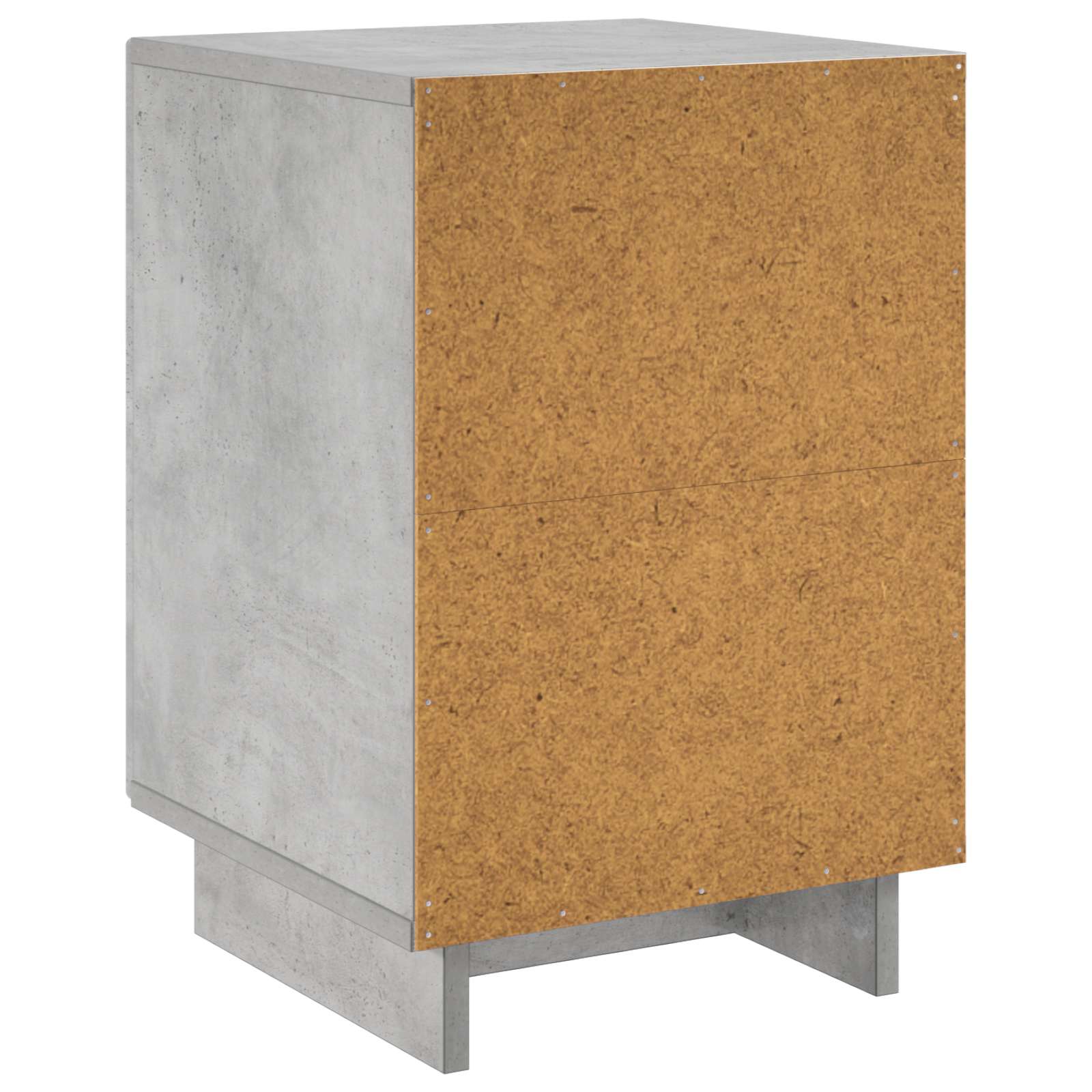 Šalia lovos spintelė 2 pcs Betono pilka 33,5 x 34,5 x 50 cm