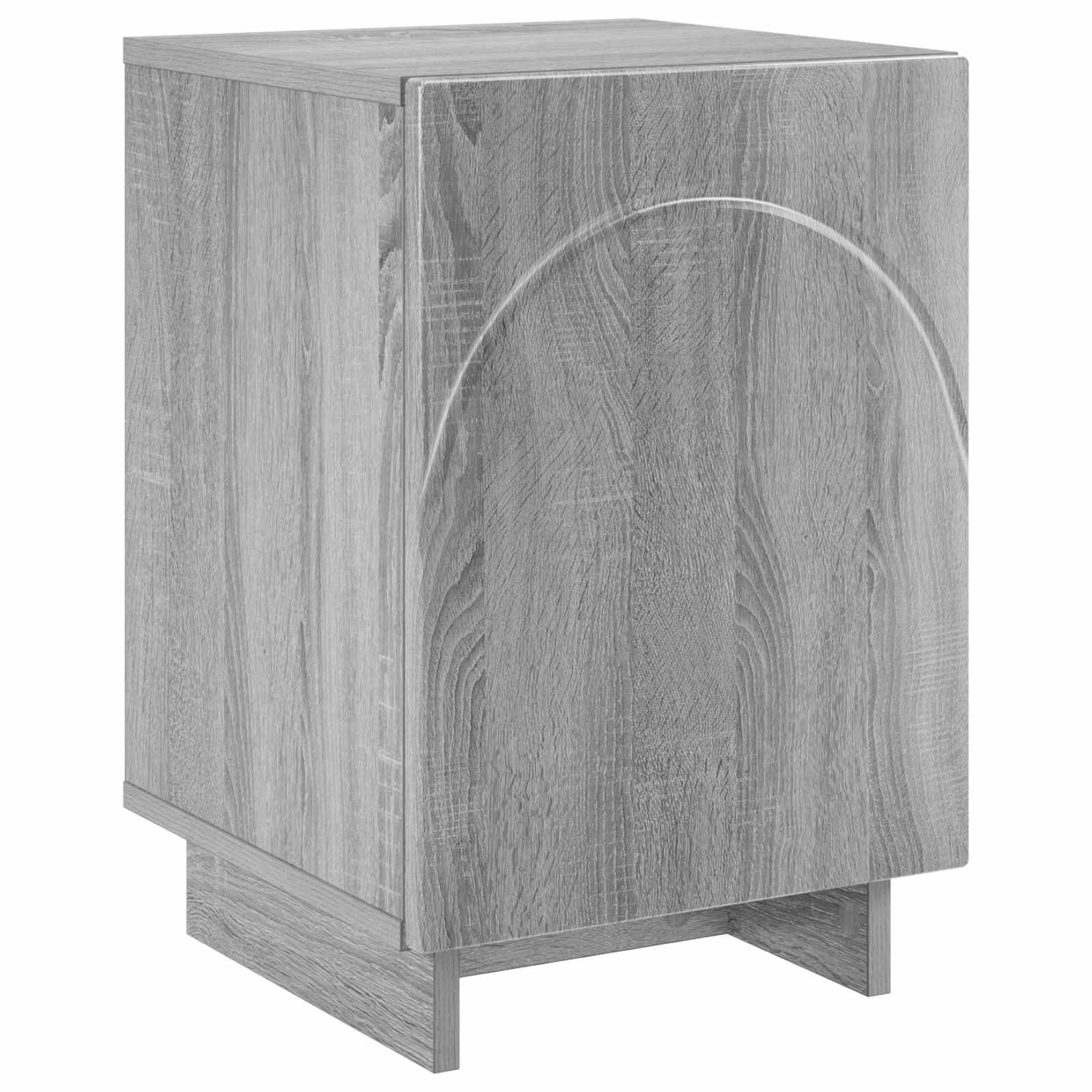 Šalia lovos spintelė Pilka Sonoma 33,5 x 34,5 x 50 cm