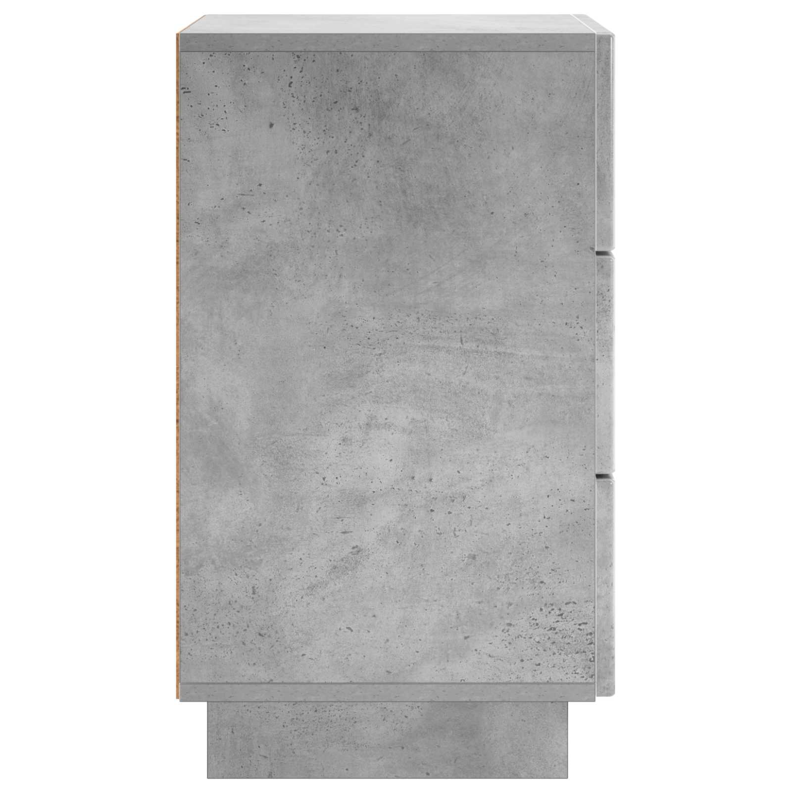 Šalia lovos spintelė Betono pilka 33,5 x 34,5 x 60 cm