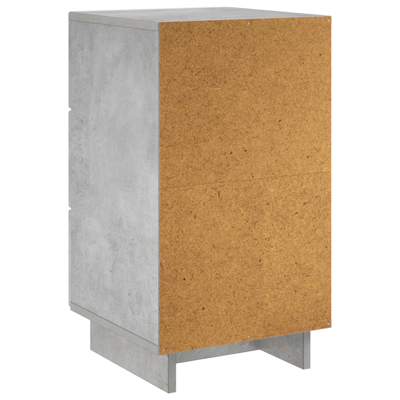 Šalia lovos spintelė 2 pcs Betono pilka 33,5 x 34,5 x 60 cm