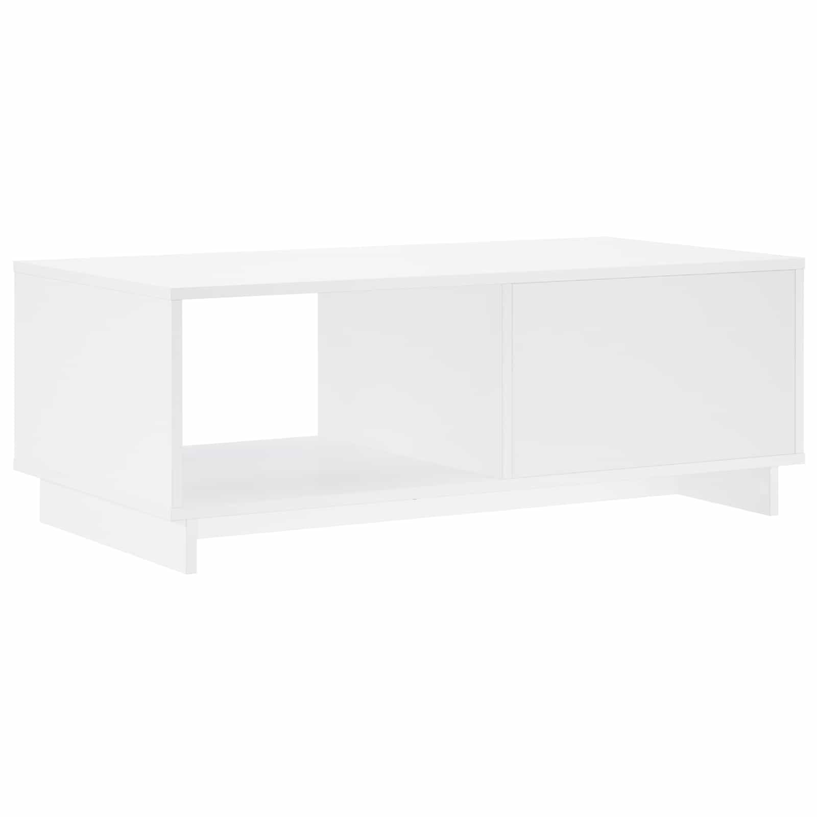 Kavos staliukas Balta 95 x 50,5 x 35 cm Apdirbta mediena
