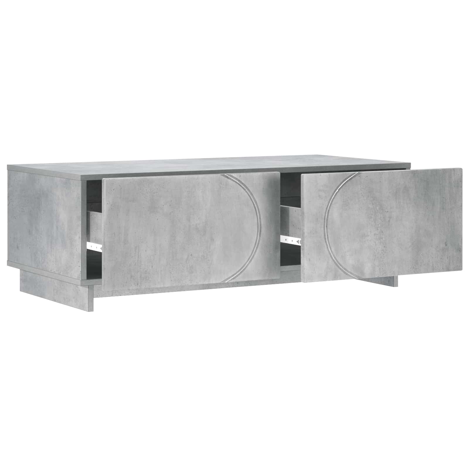 Kavos staliukas Betono pilka 102 x 50,5 x 35 cm