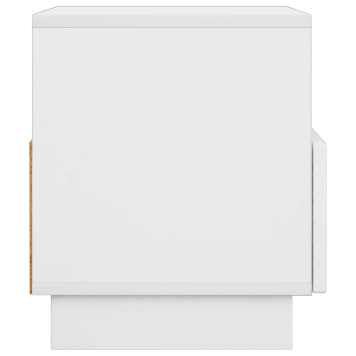 Televizoriaus stovas 60 x 34,5 x 40 cm Balta Apdirbta mediena