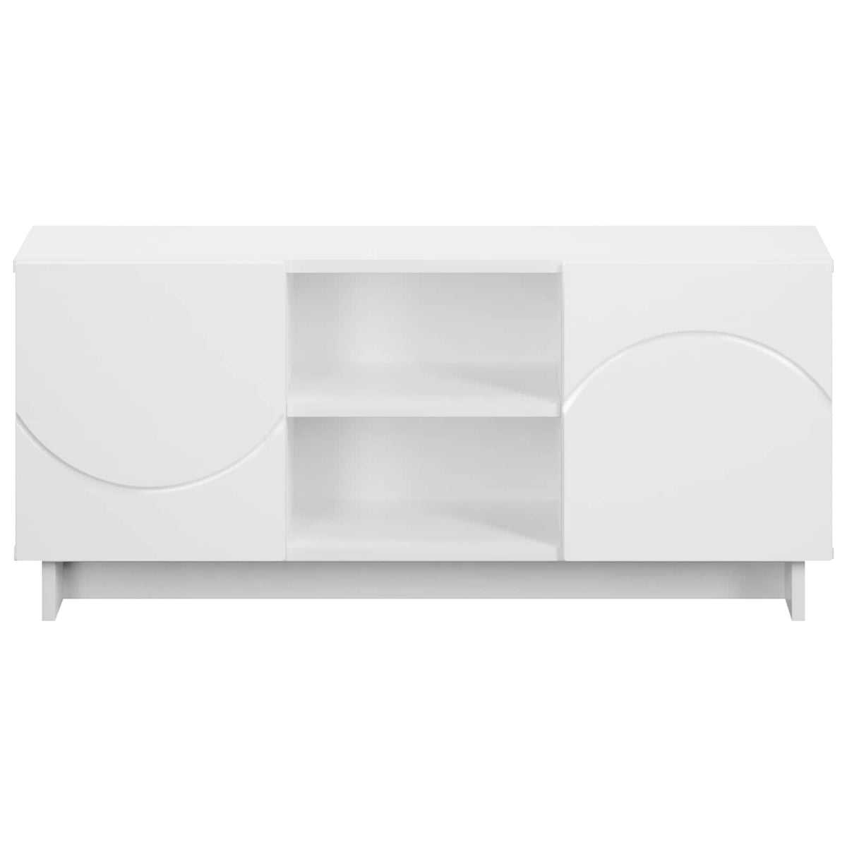 Televizoriaus stovas 90 x 34.5 x 40 cm Balta Apdirbta mediena
