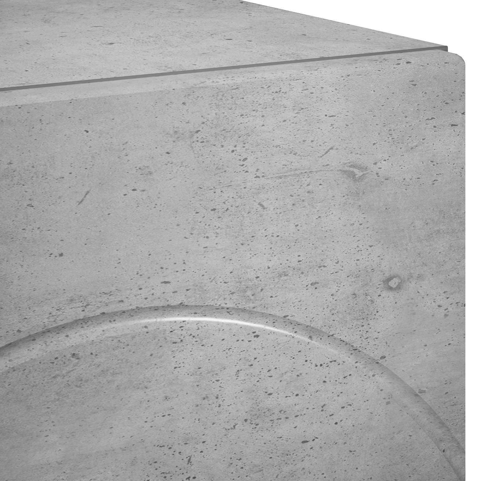 Televizoriaus stovas 90 x 34.5 x 40 cm Betono pilka