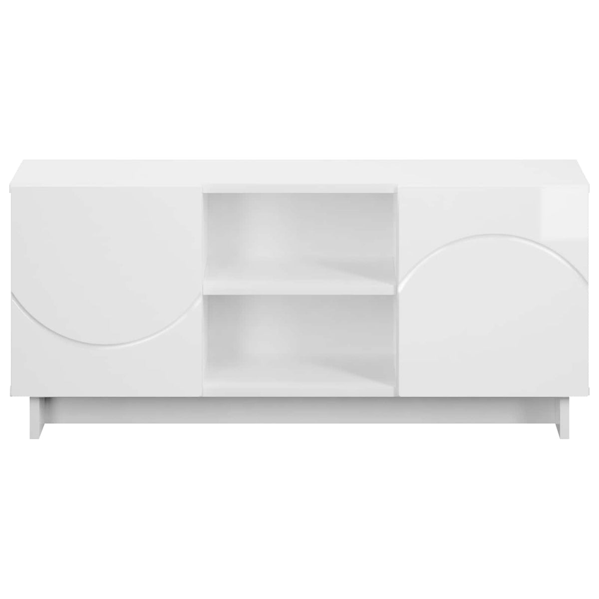 Televizoriaus stovas 90 x 34.5 x 40 cm Itin blizgi balta