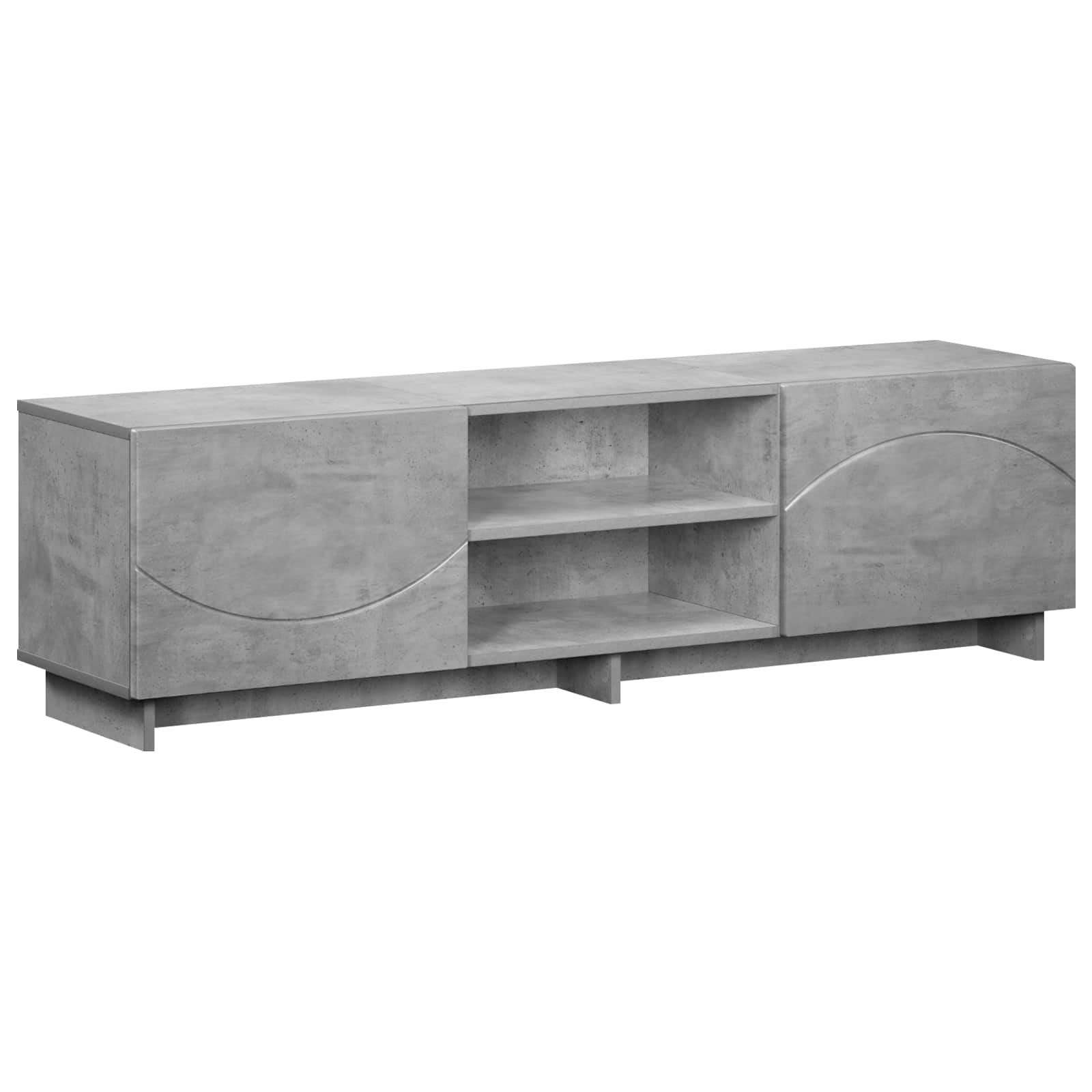 Televizoriaus stovas 140 x 34,5 x 40 cm Betono pilka