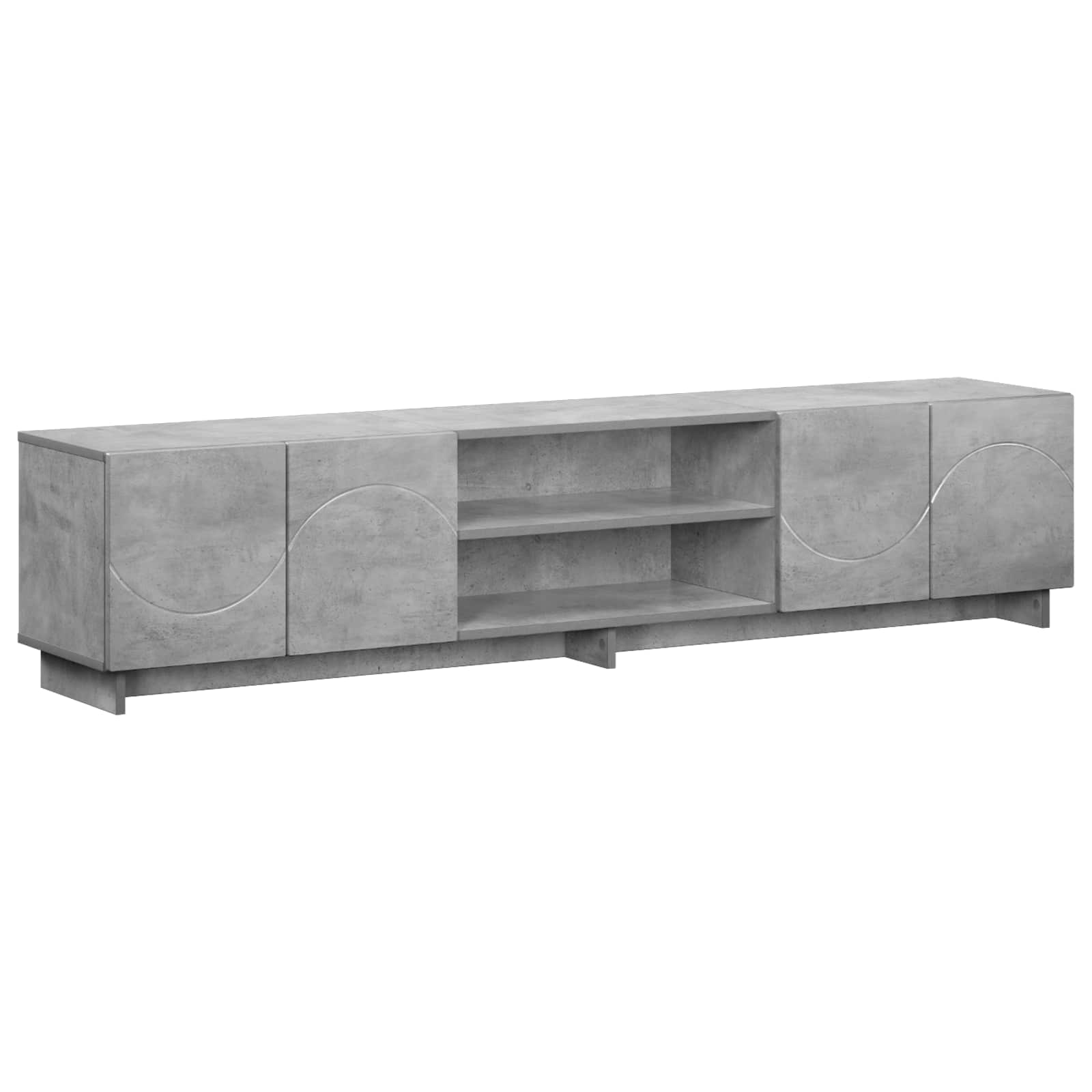 Televizoriaus stovas 179.5 x 34.5 x 40 cm Betono pilka