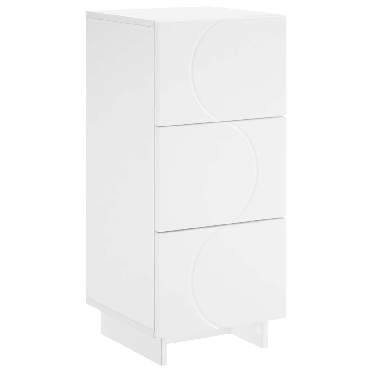 Komoda Balta 33,5 x 34,5 x 75 cm Apdirbta mediena