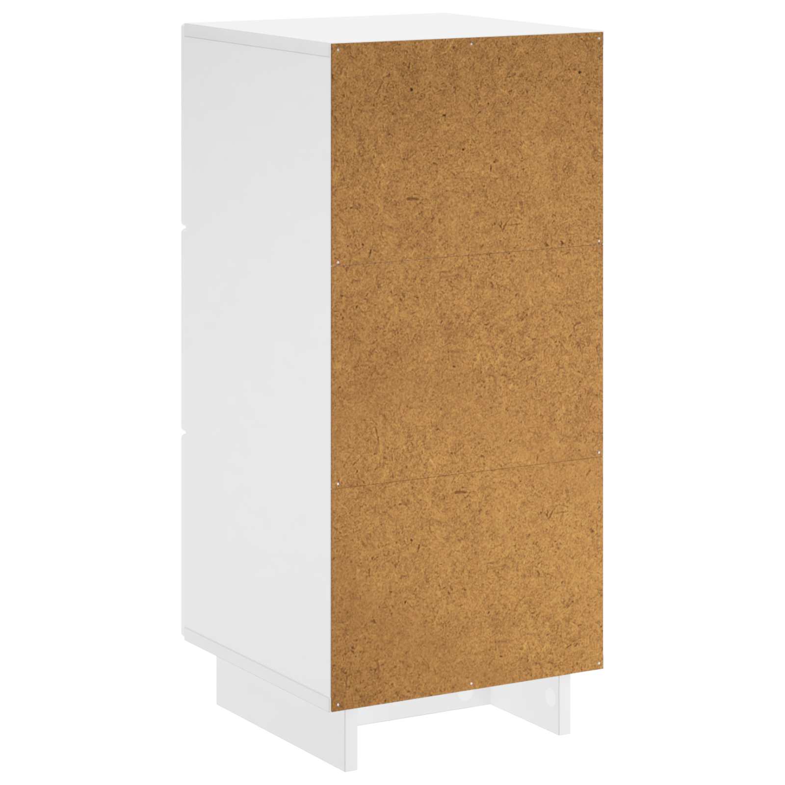 Komoda Balta 33,5 x 34,5 x 75 cm Apdirbta mediena