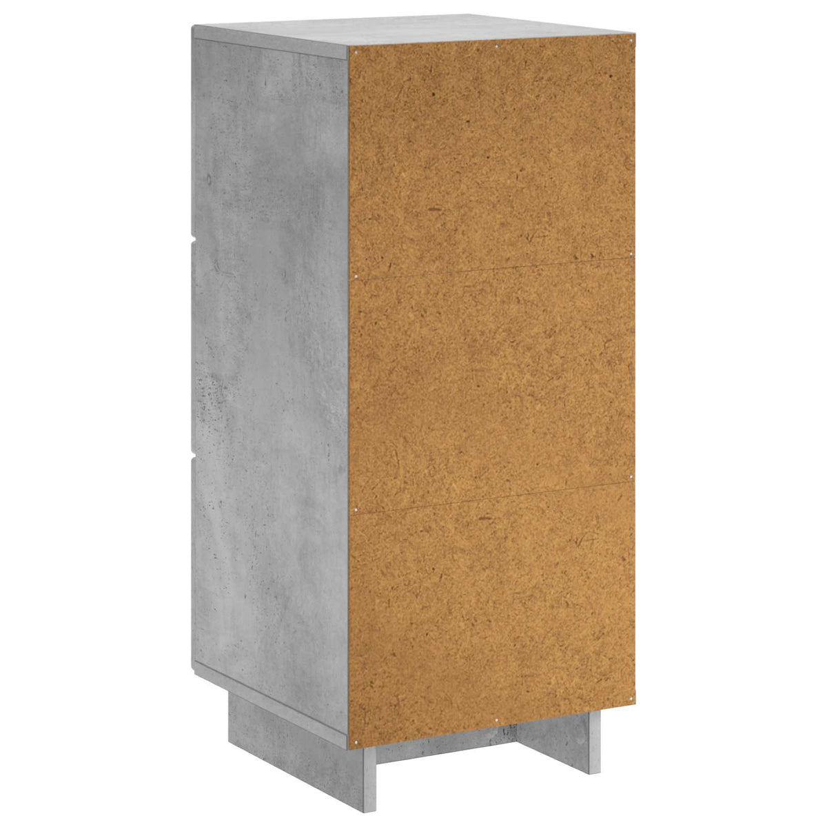 Komoda Betono pilka 33,5 x 34,5 x 75 cm Apdirbta mediena