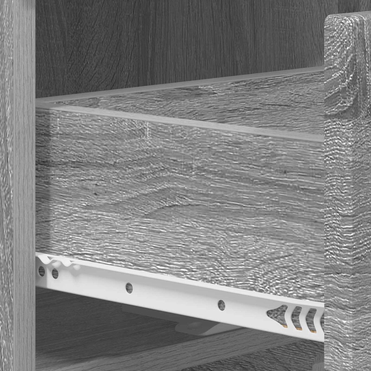 Komoda Pilka Sonoma 33,5 x 34,5 x 75 cm Apdirbta mediena
