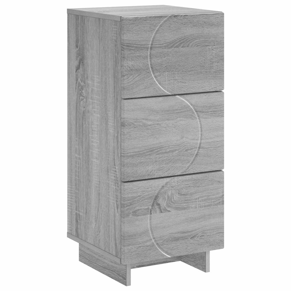 Komoda Pilka Sonoma 33,5 x 34,5 x 75 cm Apdirbta mediena