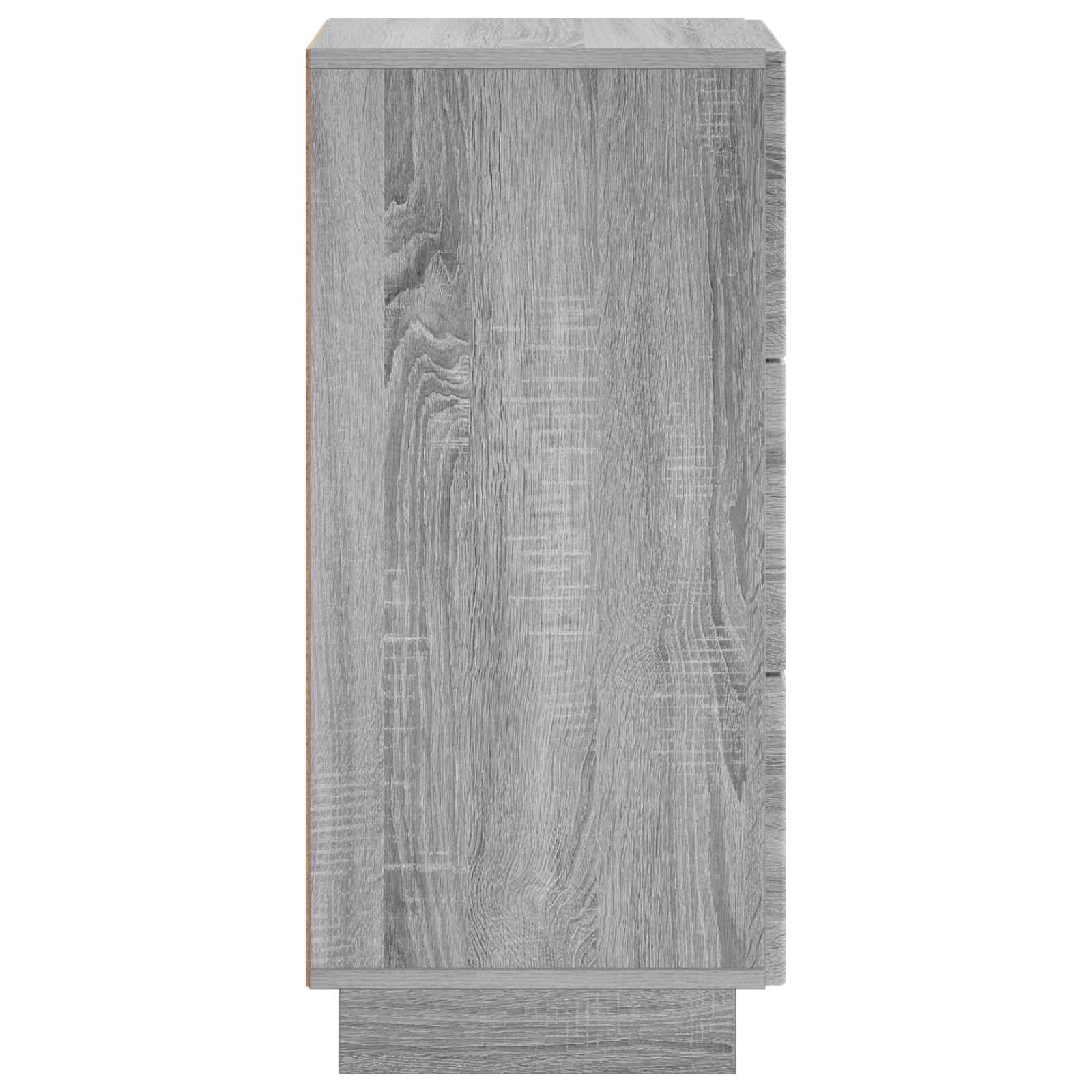 Komoda Pilka Sonoma 33,5 x 34,5 x 75 cm Apdirbta mediena