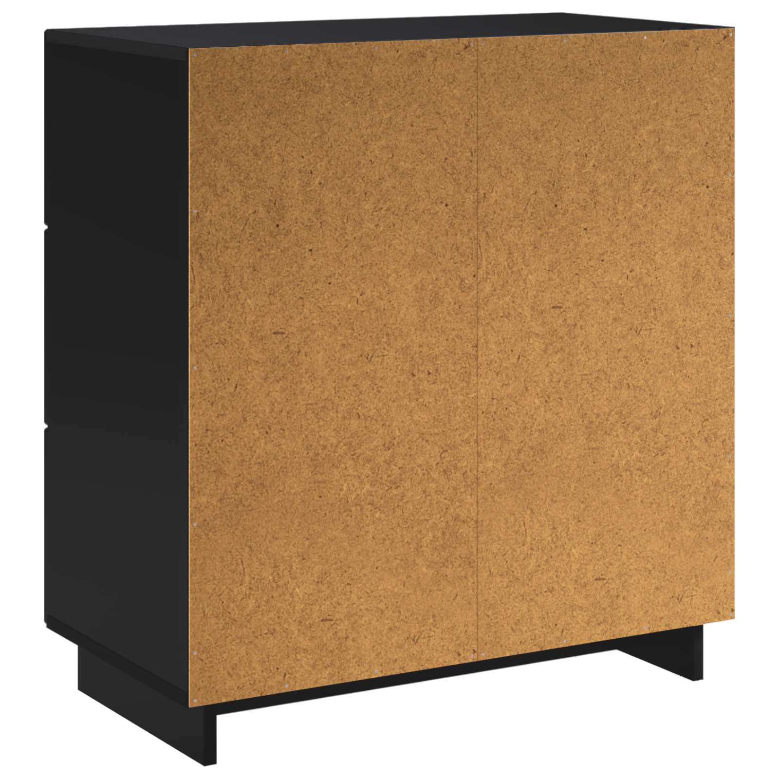 Komoda Juoda 70 x 38 x 75 cm Apdirbta mediena