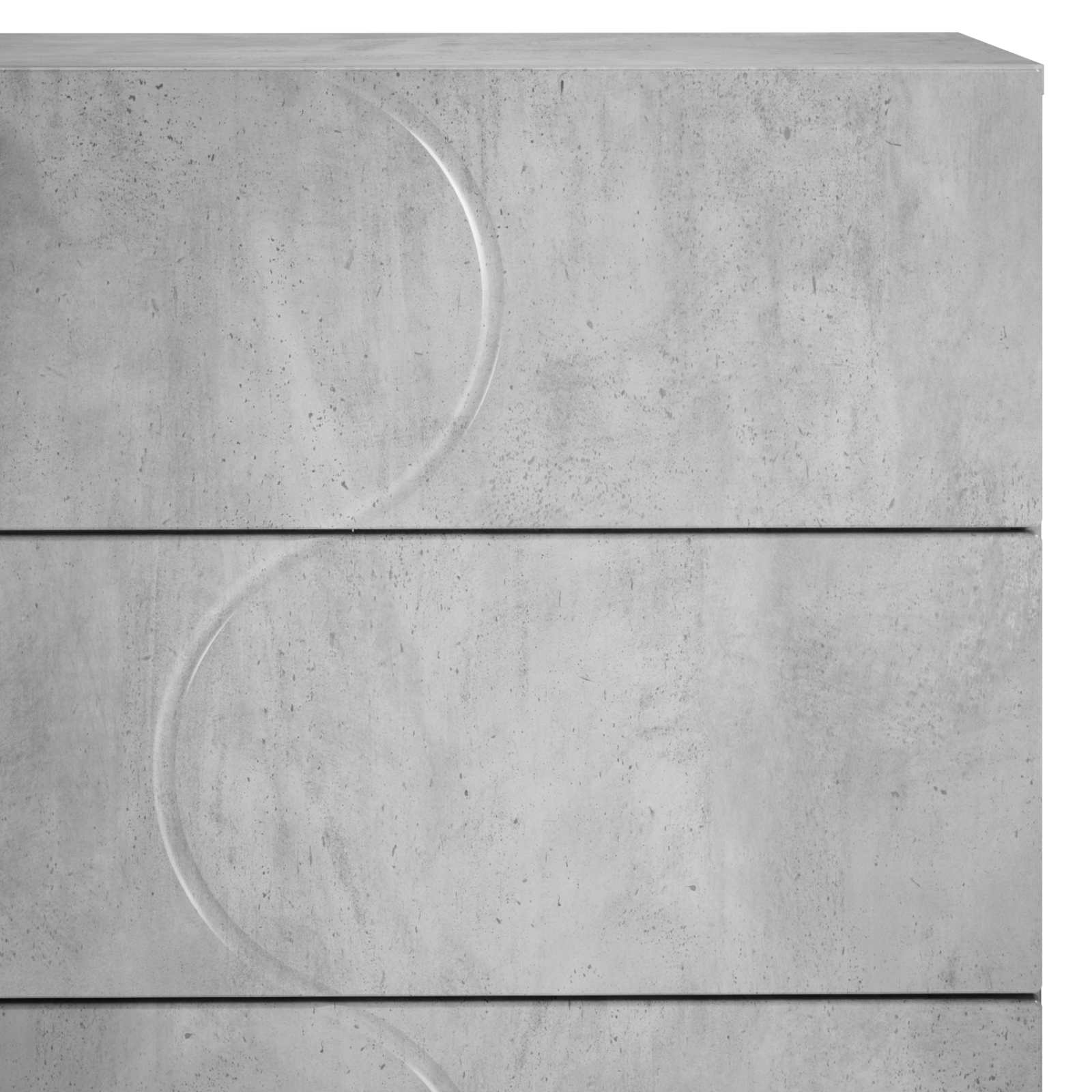 Komoda Betono pilka 70 x 38 x 75 cm Apdirbta mediena